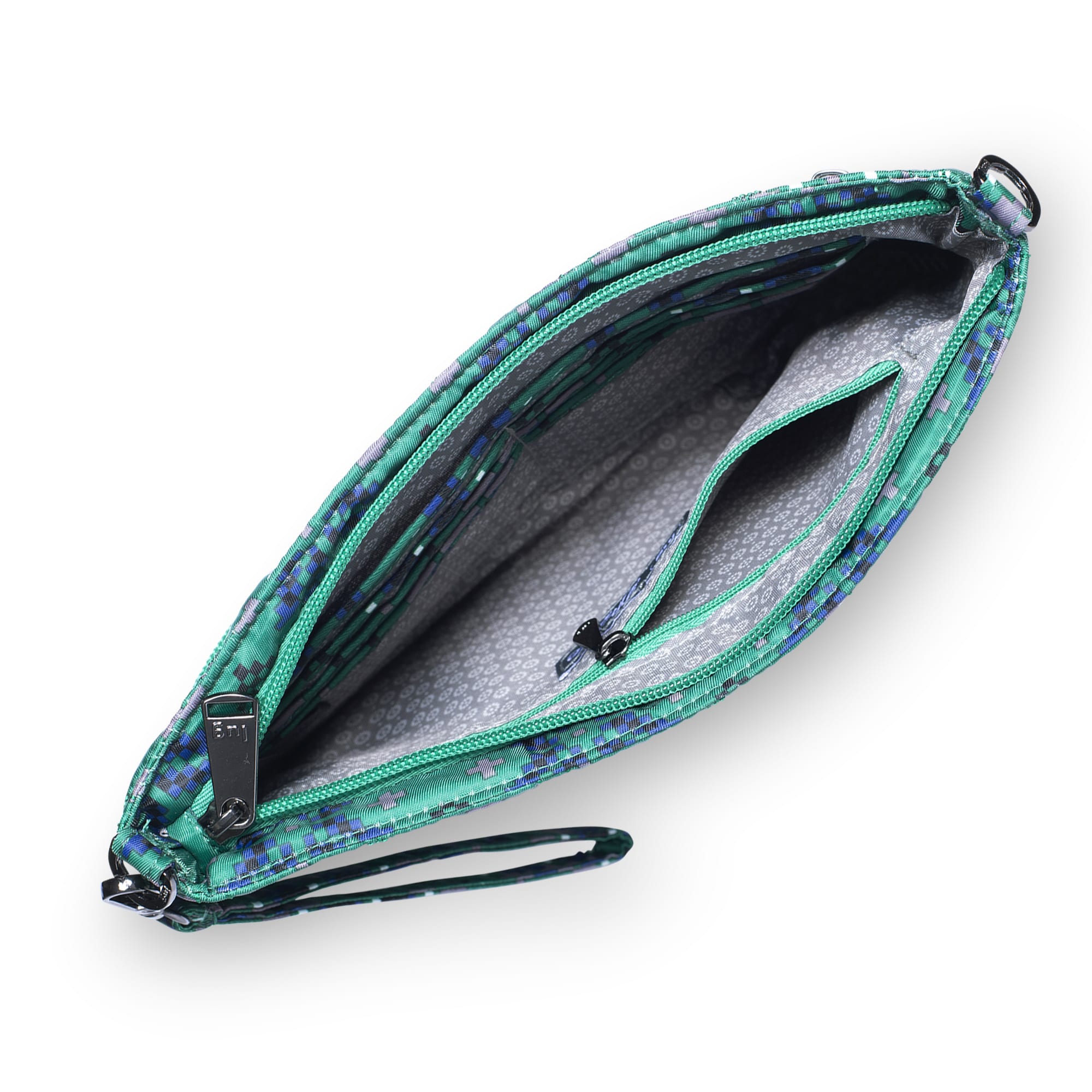 Dazzle Crossbody Bag - FAIR ISLE GREEN - Dazzle_FairIsleGreen_05