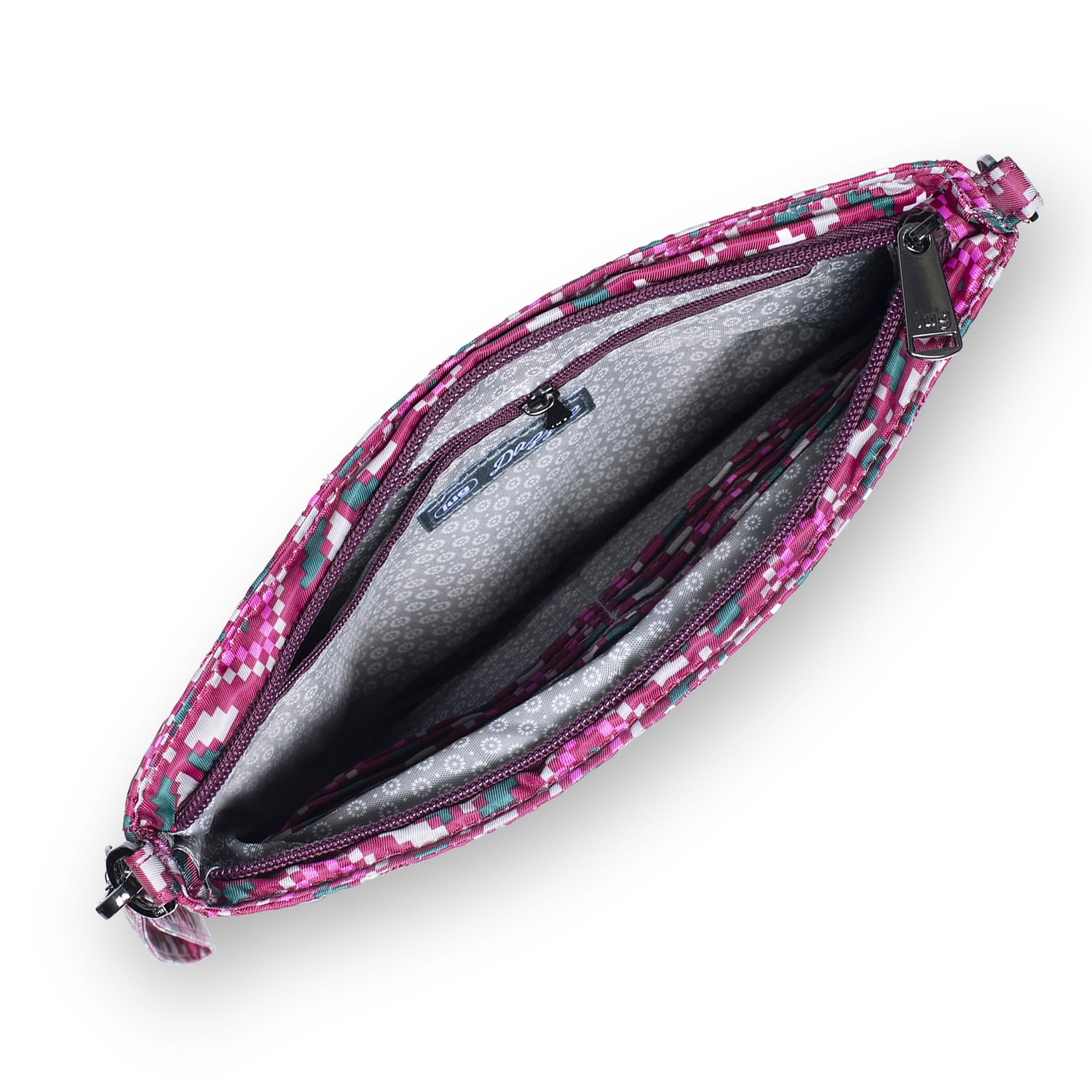 Dazzle Crossbody Bag - FAIR ISLE WINE - Dazzle_FairIsleWine_05