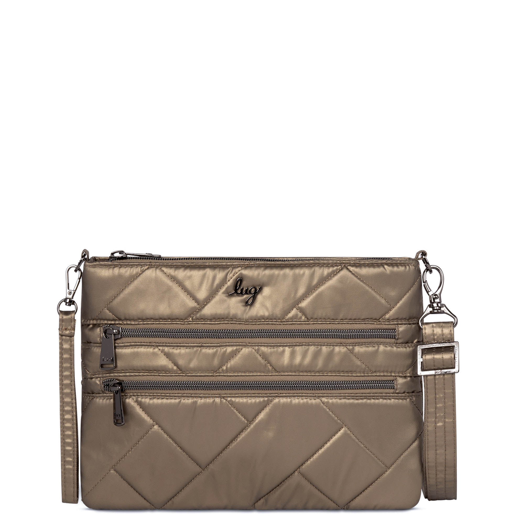 Dazzle Crossbody Bag - METALLIC WALNUT - Dazzle_MetallicWalnut_01