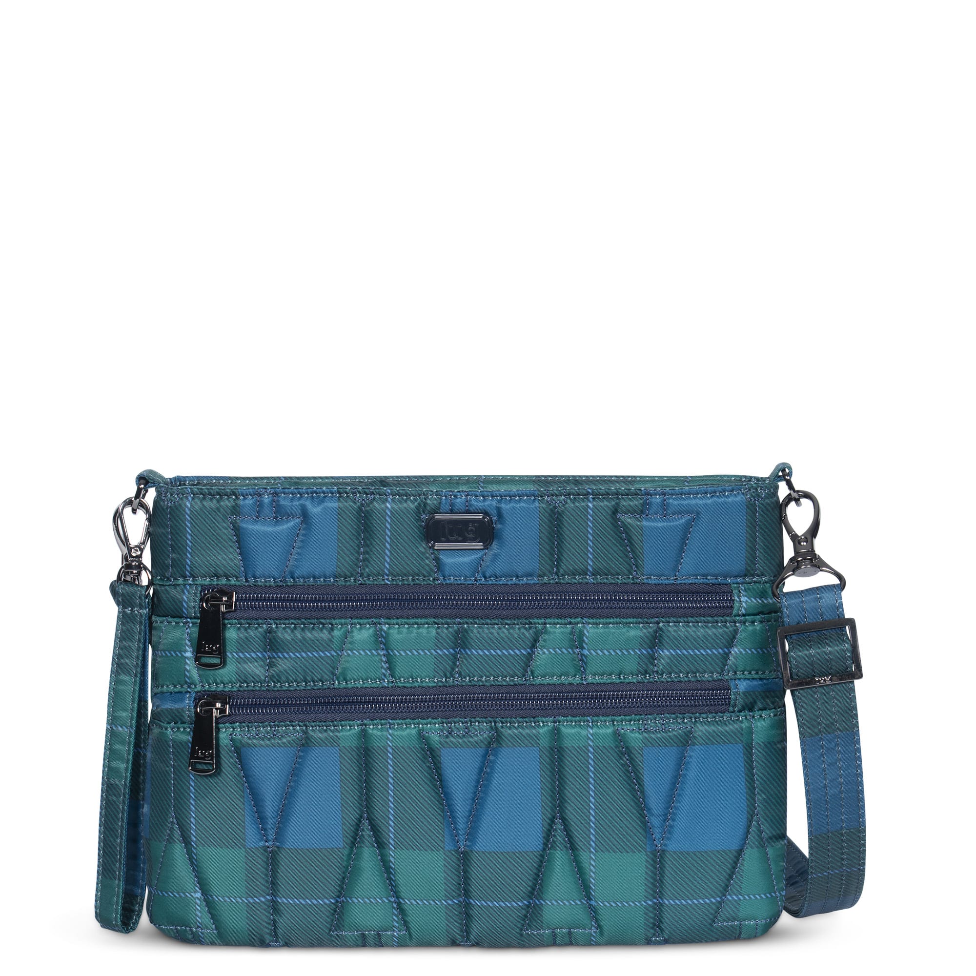 Dazzle Crossbody Bag - POP PLAID NAVY - Dazzle_PopPlaidNavy_01