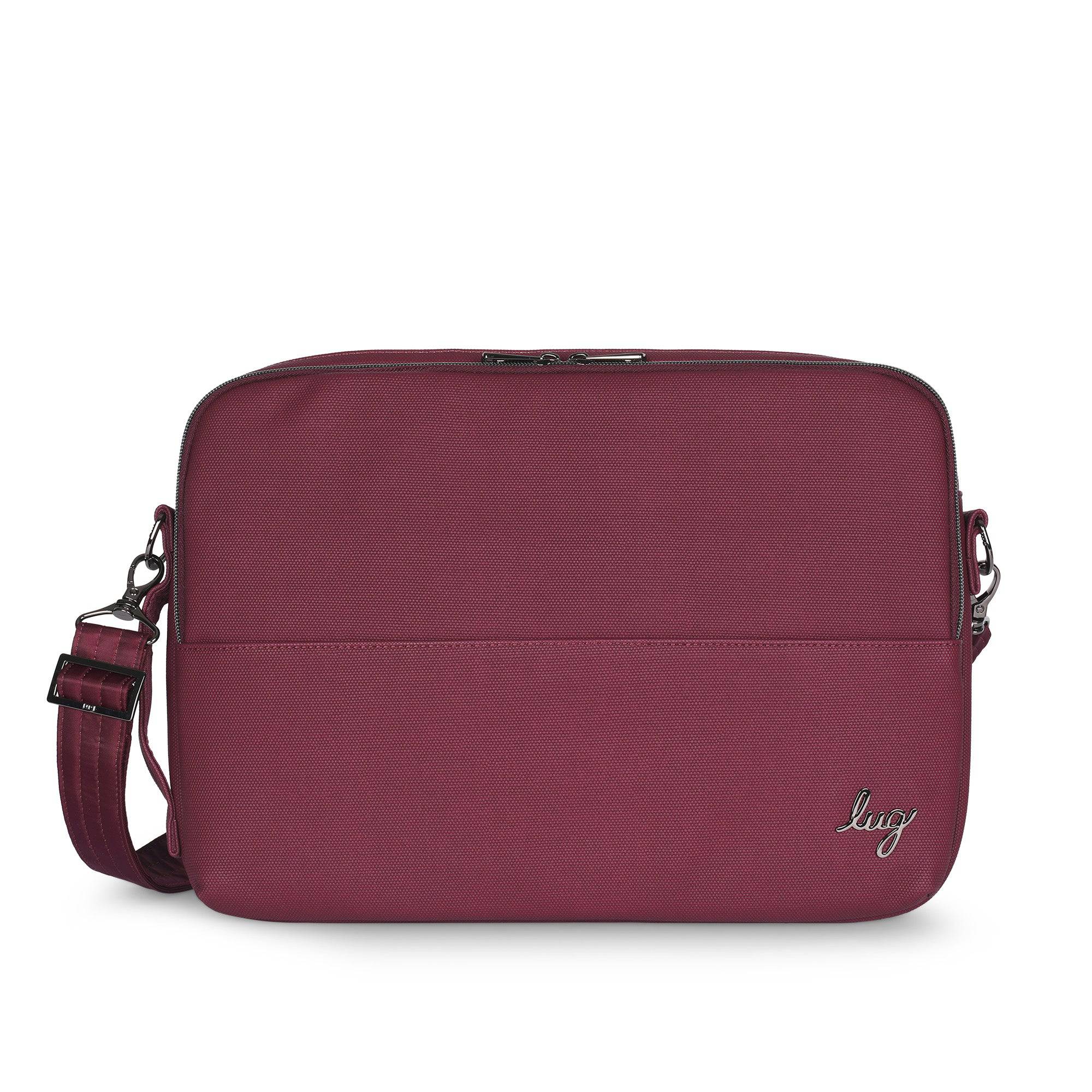 Delta Matte Luxe VL 15" Laptop Case - WINE - DeltaMatteVL_MatteVL_WineRed_01