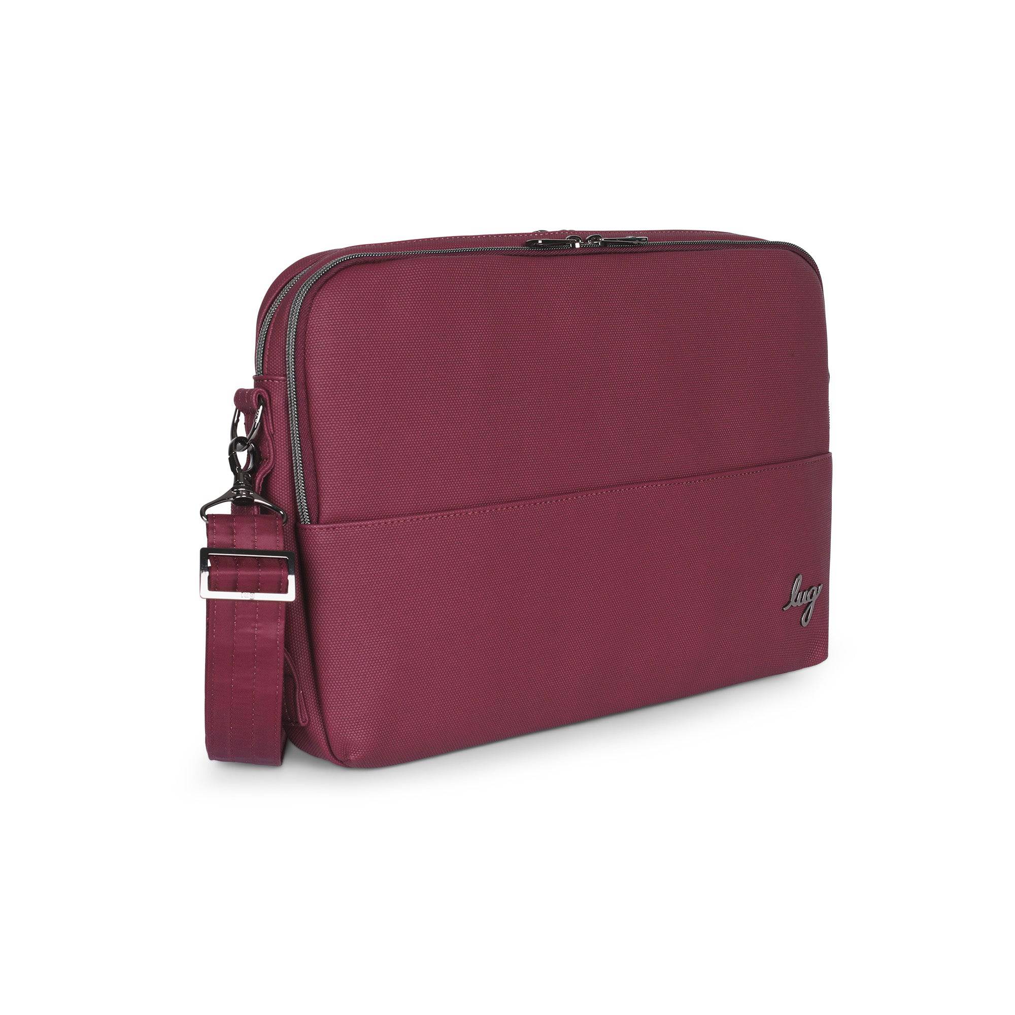 Delta Matte Luxe VL 15" Laptop Case - WINE - DeltaMatteVL_MatteVL_WineRed_02