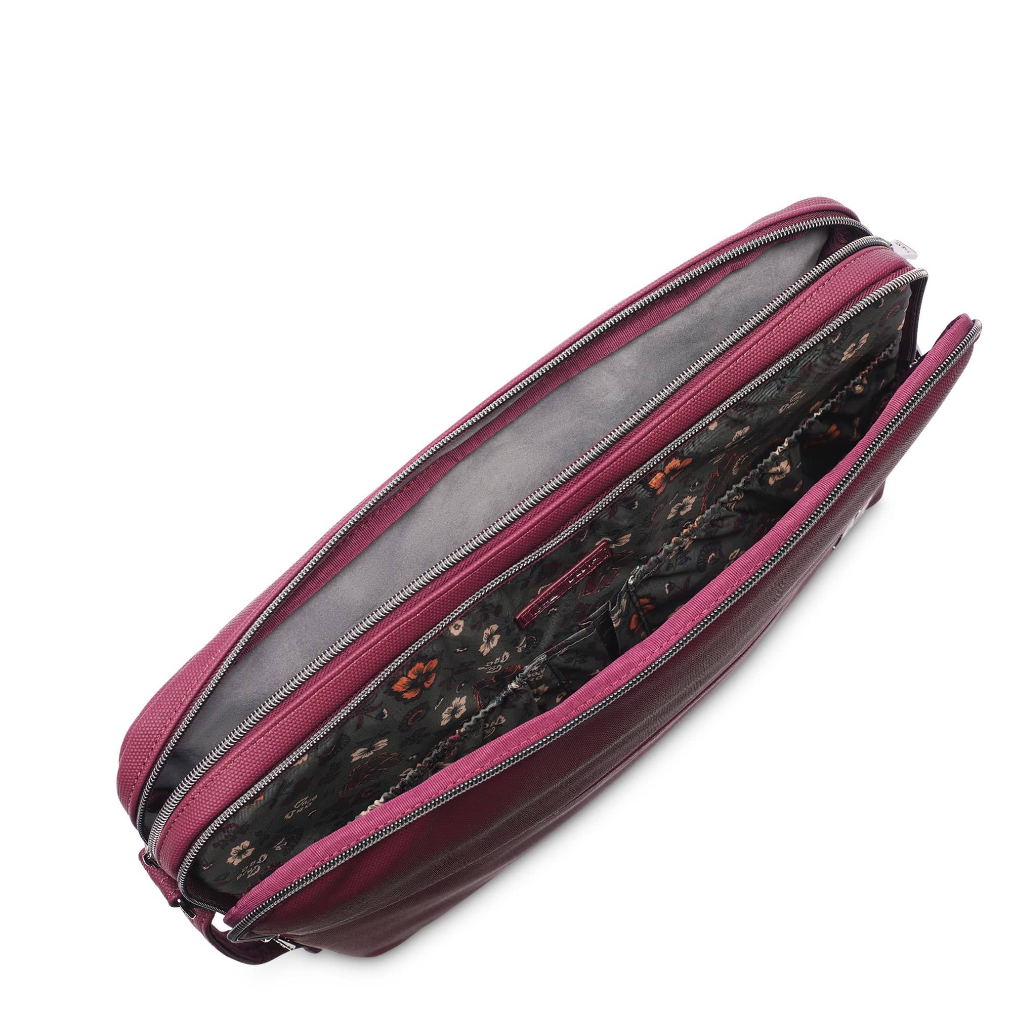 Delta Matte Luxe VL 15" Laptop Case - WINE - DeltaMatteVL_MatteVL_WineRed_05