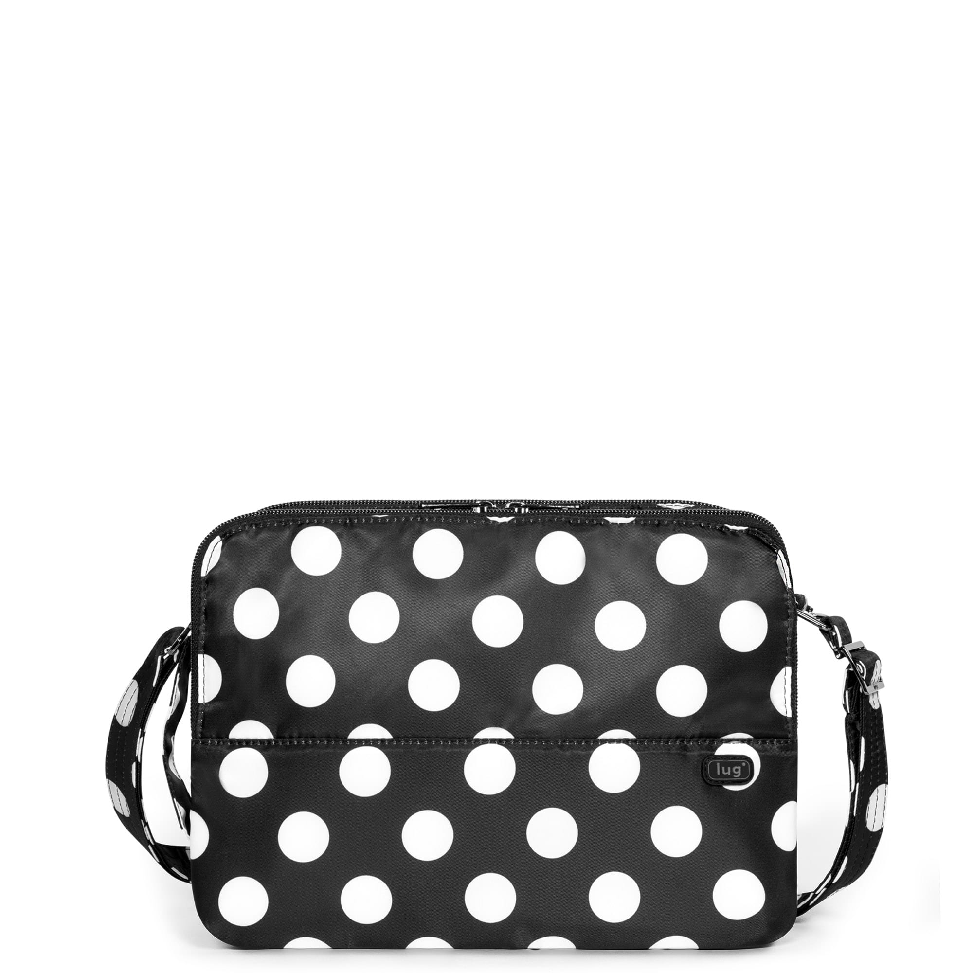 Delta Mini 10.4" iPad/Tablet Case - BLACK LARGE DOT - DeltaMini_BlackLGDot_01
