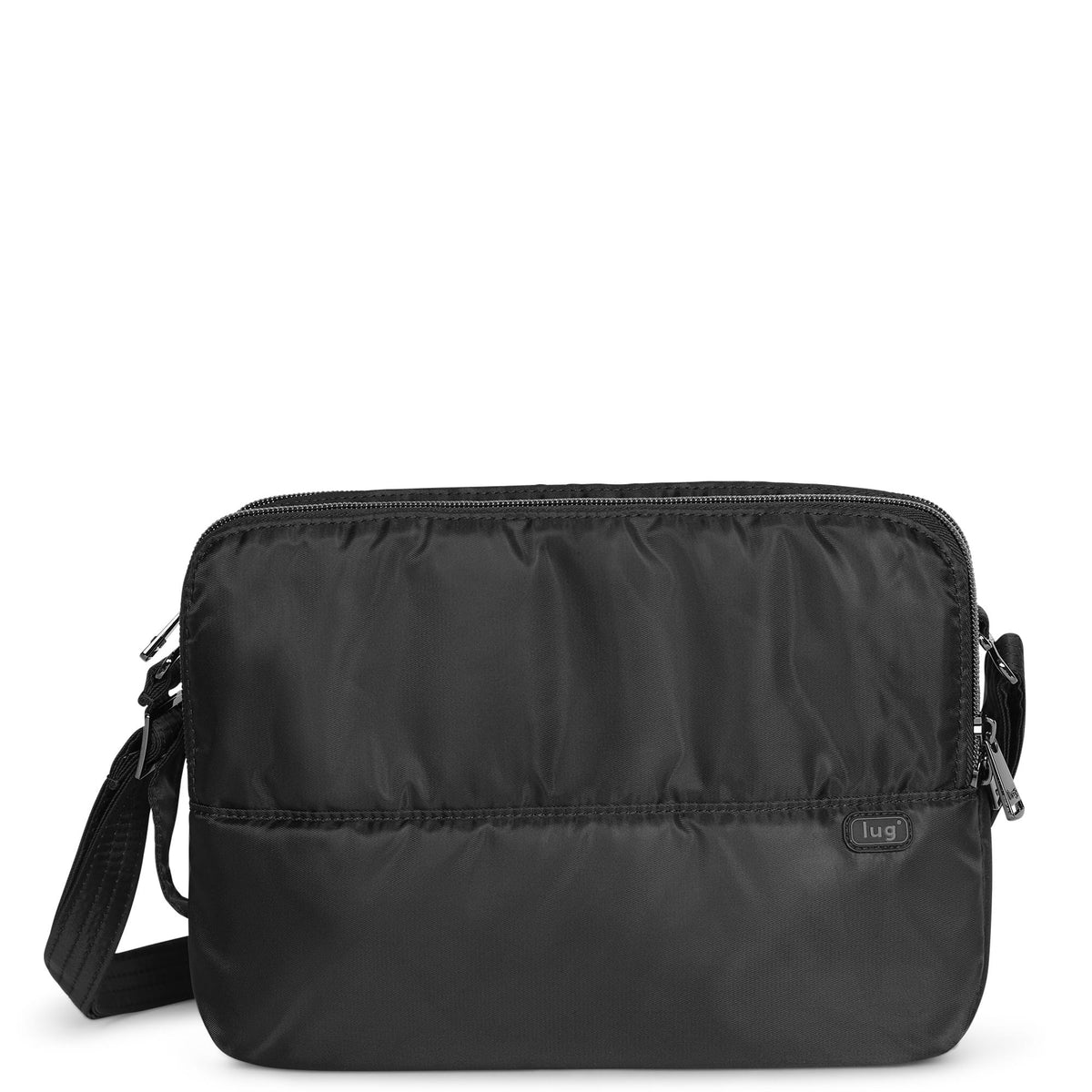 Delta Mini 10.4&quot; iPad/Tablet Case - BLACK ABSTRACT FERNS - DeltaMini_Black_01