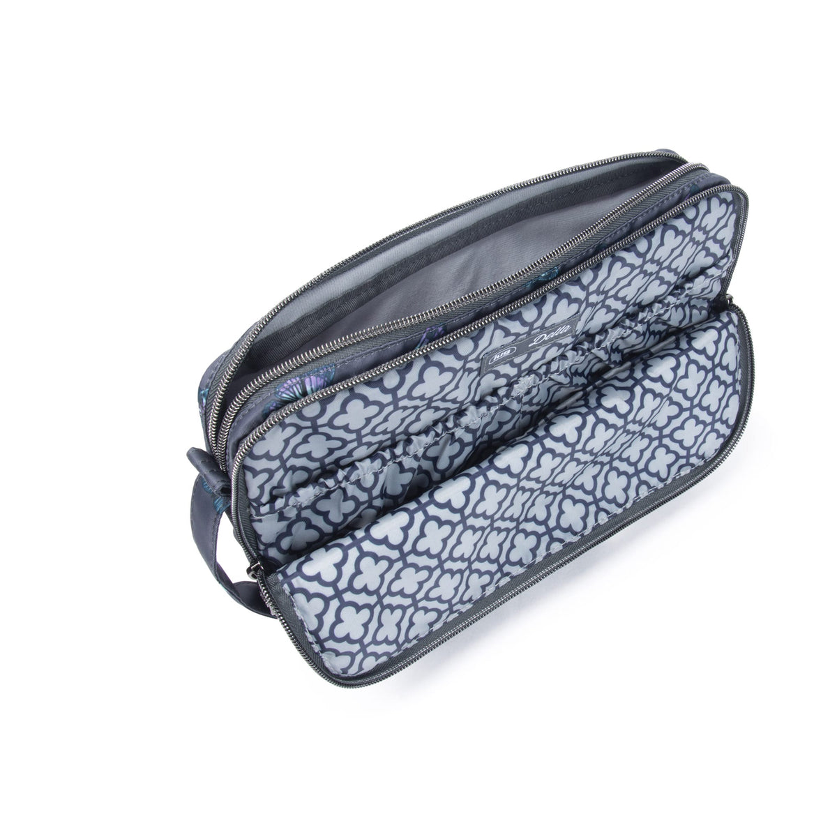 Delta Mini 10.4&quot; iPad/Tablet Case - BUTTERFLY GREY - DeltaMini_ButterflyGrey_05