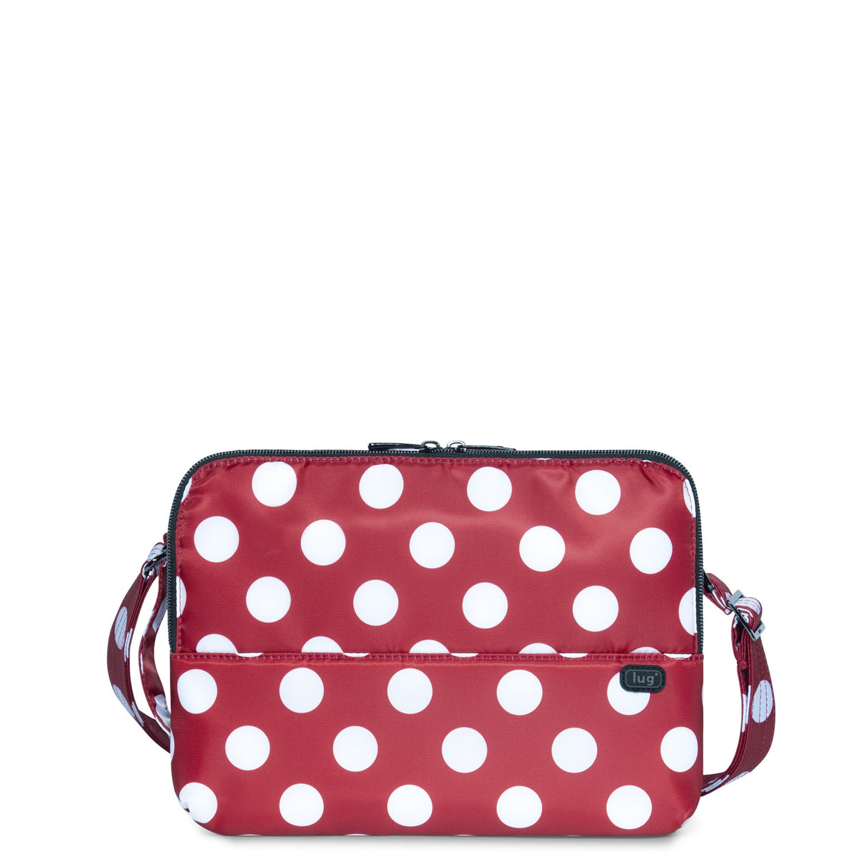Delta Mini 10.4&quot; iPad/Tablet Case - CRIMSON LARGE DOT - DeltaMini_CrimsonLGDot_01