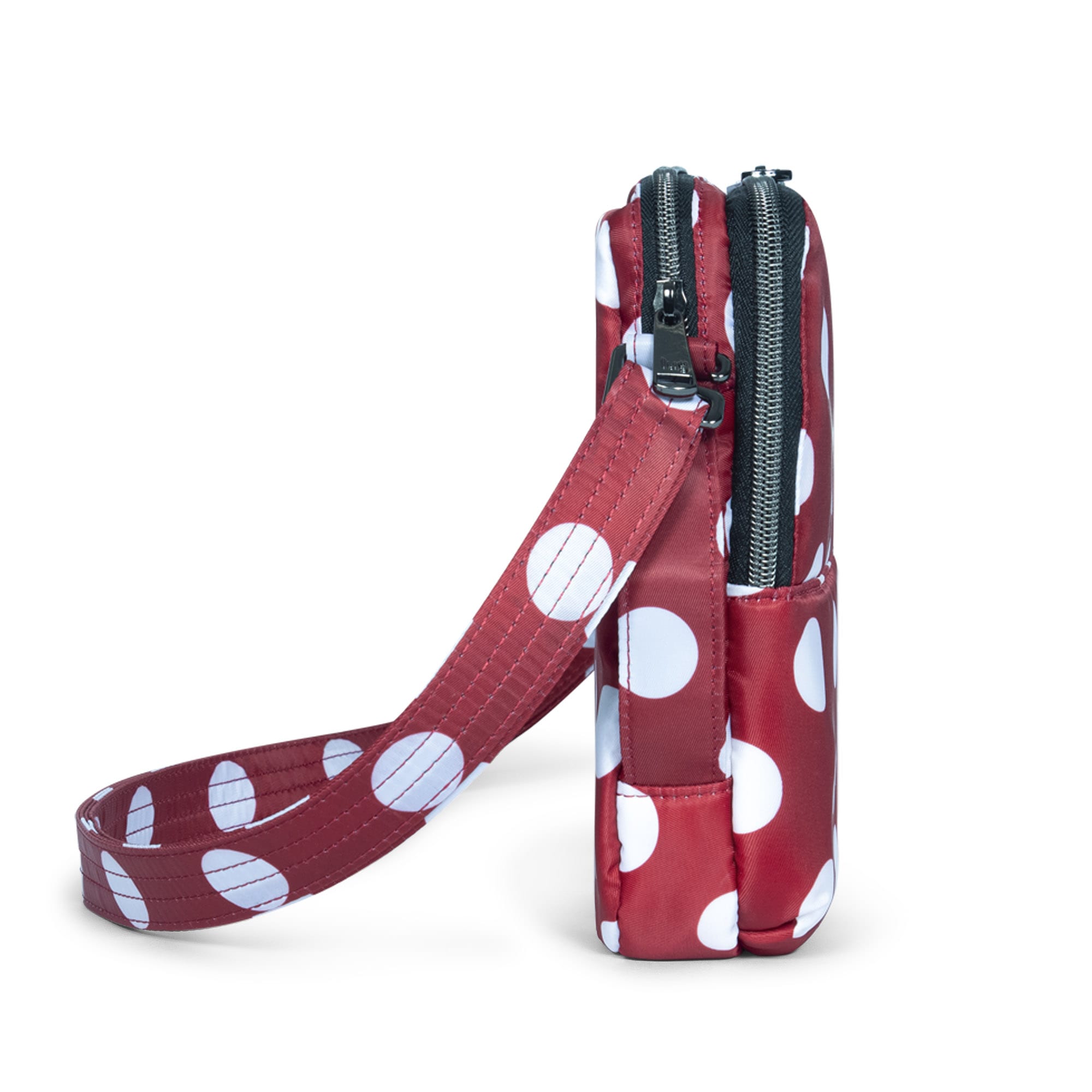 Delta Mini 10.4" iPad/Tablet Case - CRIMSON LARGE DOT - DeltaMini_CrimsonLGDot_03
