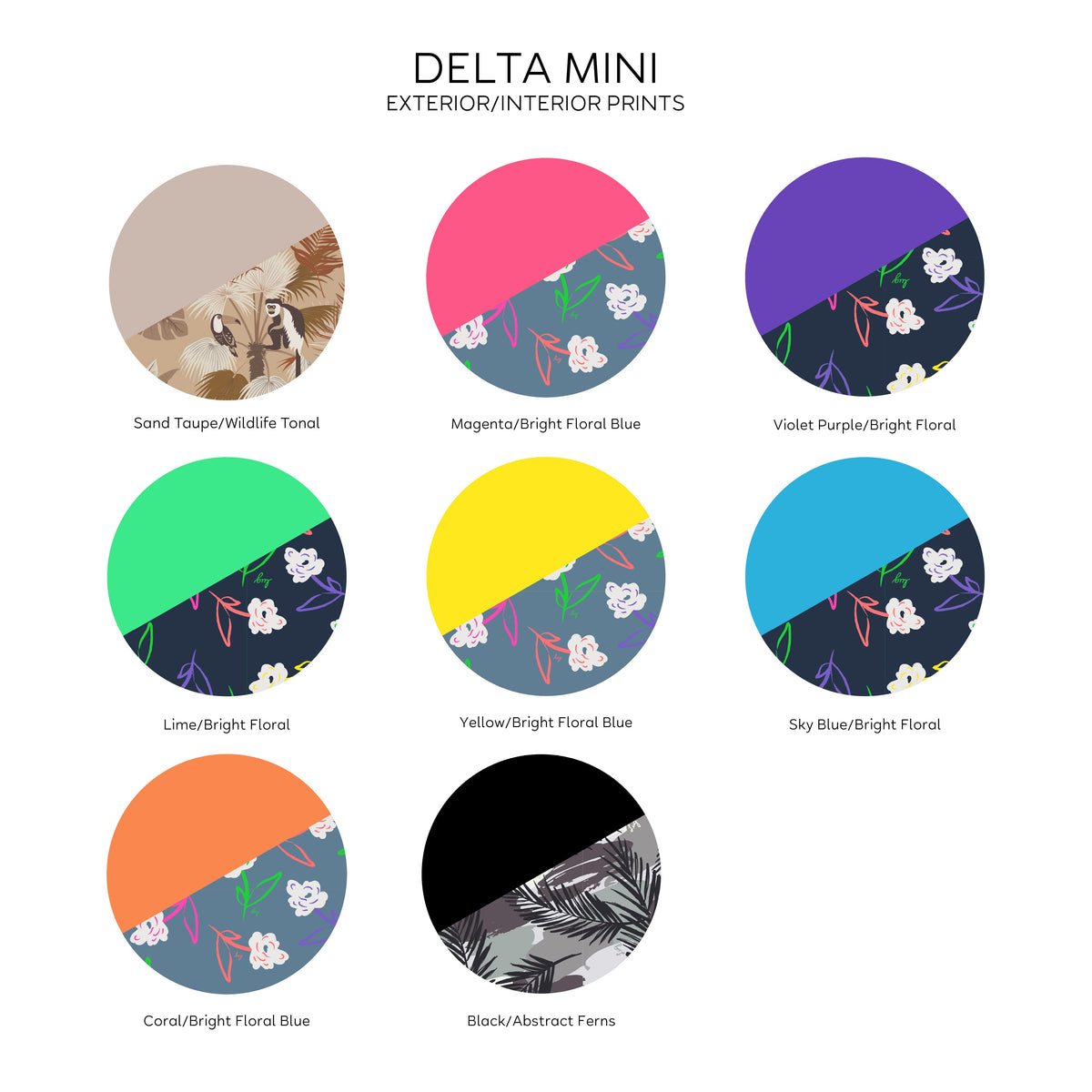 Delta Mini 10.4&quot; iPad/Tablet Case - - DeltaMini_QVC_Swatches