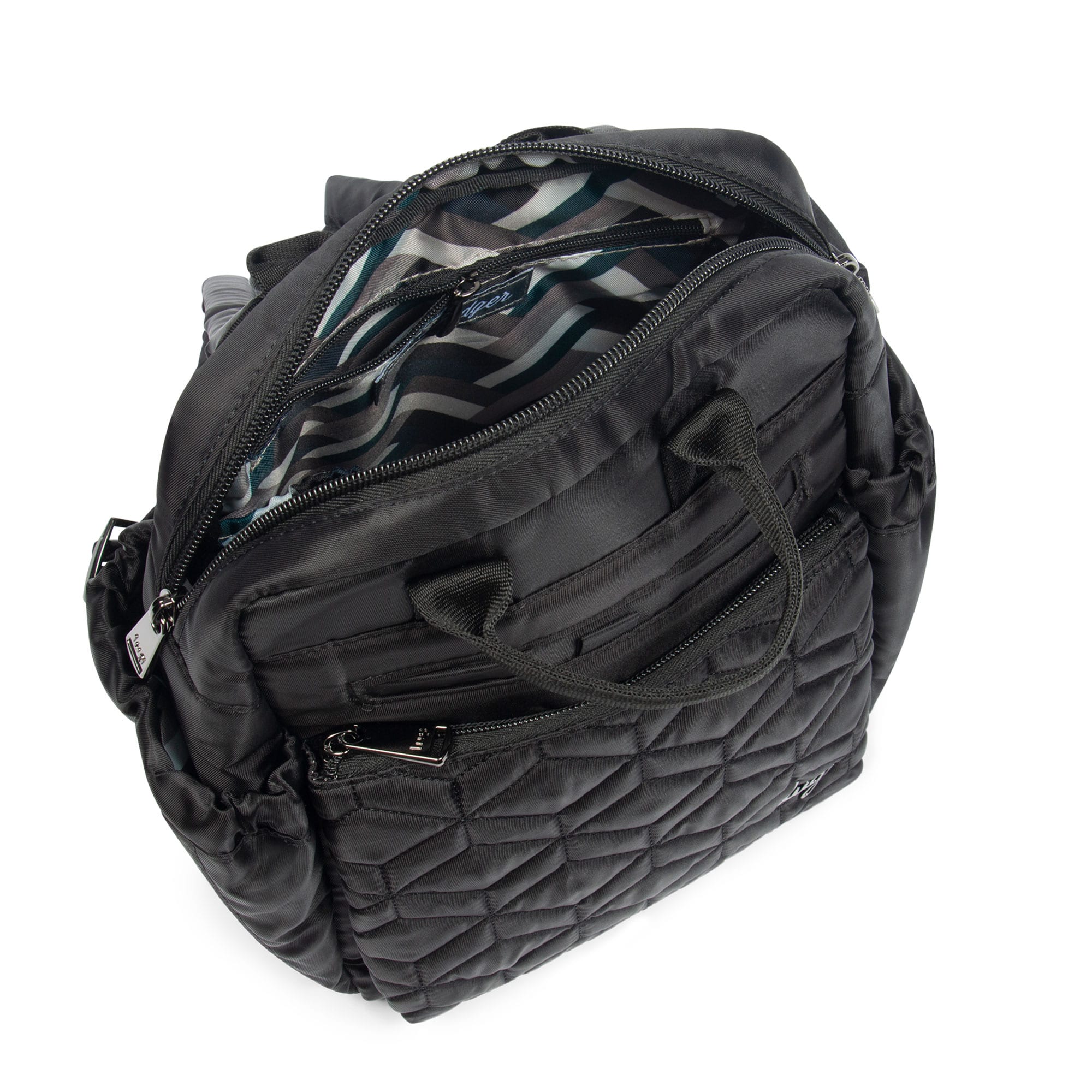 Dodger Mini Backpack - MIDNIGHT BLACK - Dodger_Black_05