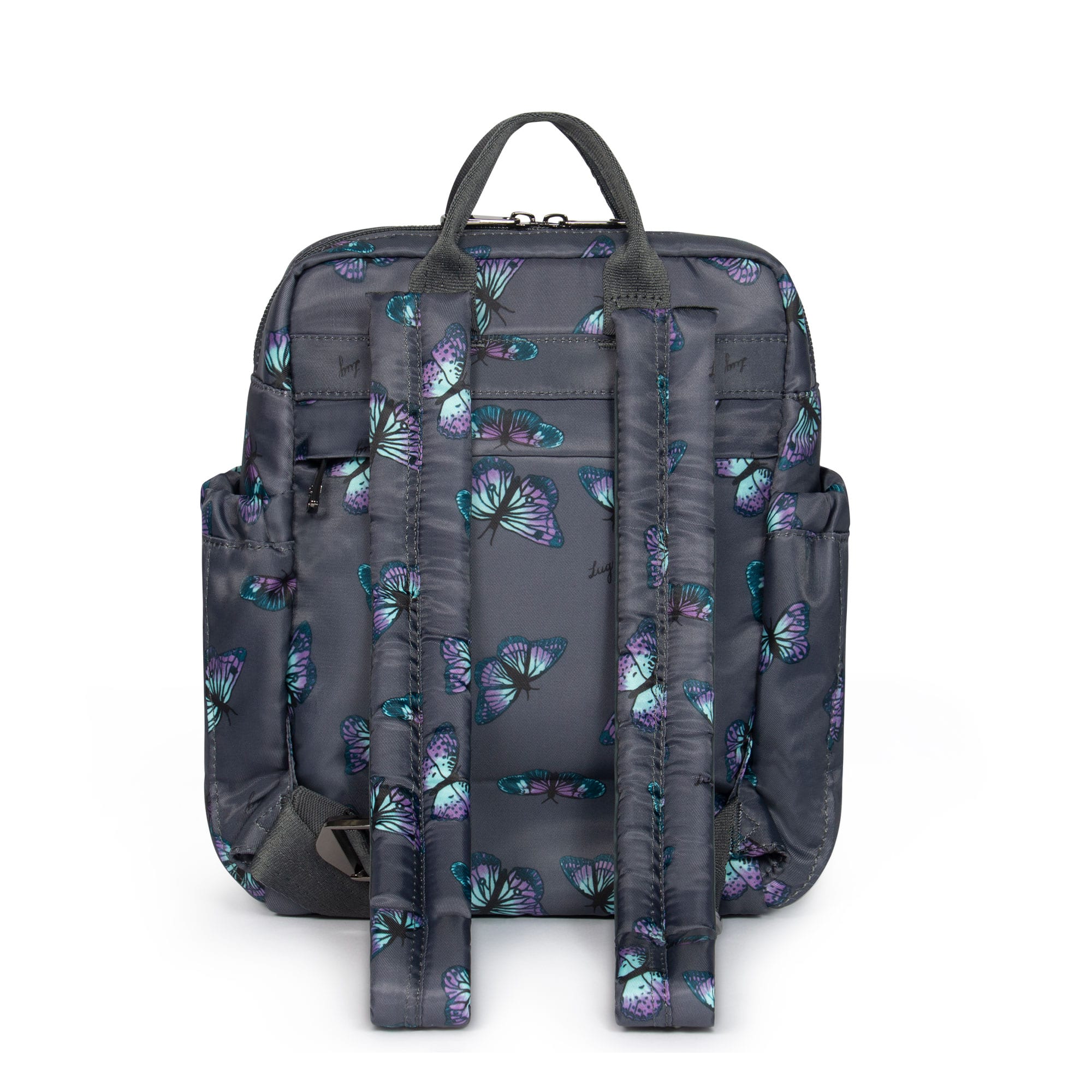 Dodger Mini Backpack - BUTTERFLY GREY - Dodger_ButterflyGrey_04