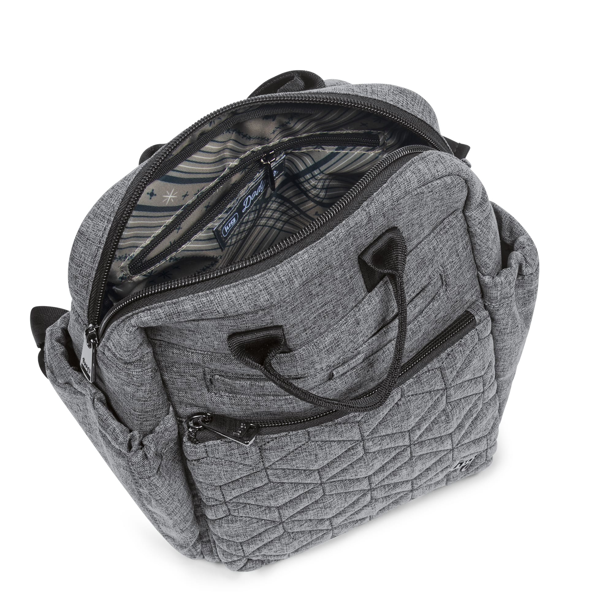 Dodger Mini Backpack - HEATHER GREY - Dodger_HRGrey_05