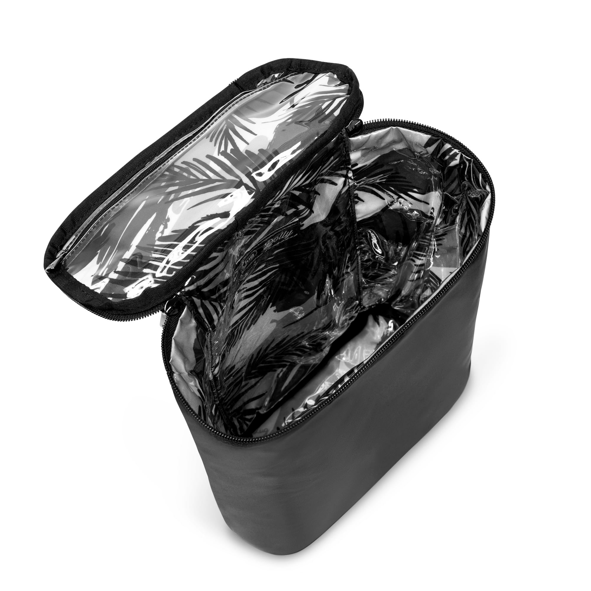 Dolly Tall Cosmetic Case - MIDNIGHT BLACK - Dolly-Tall_Black_05