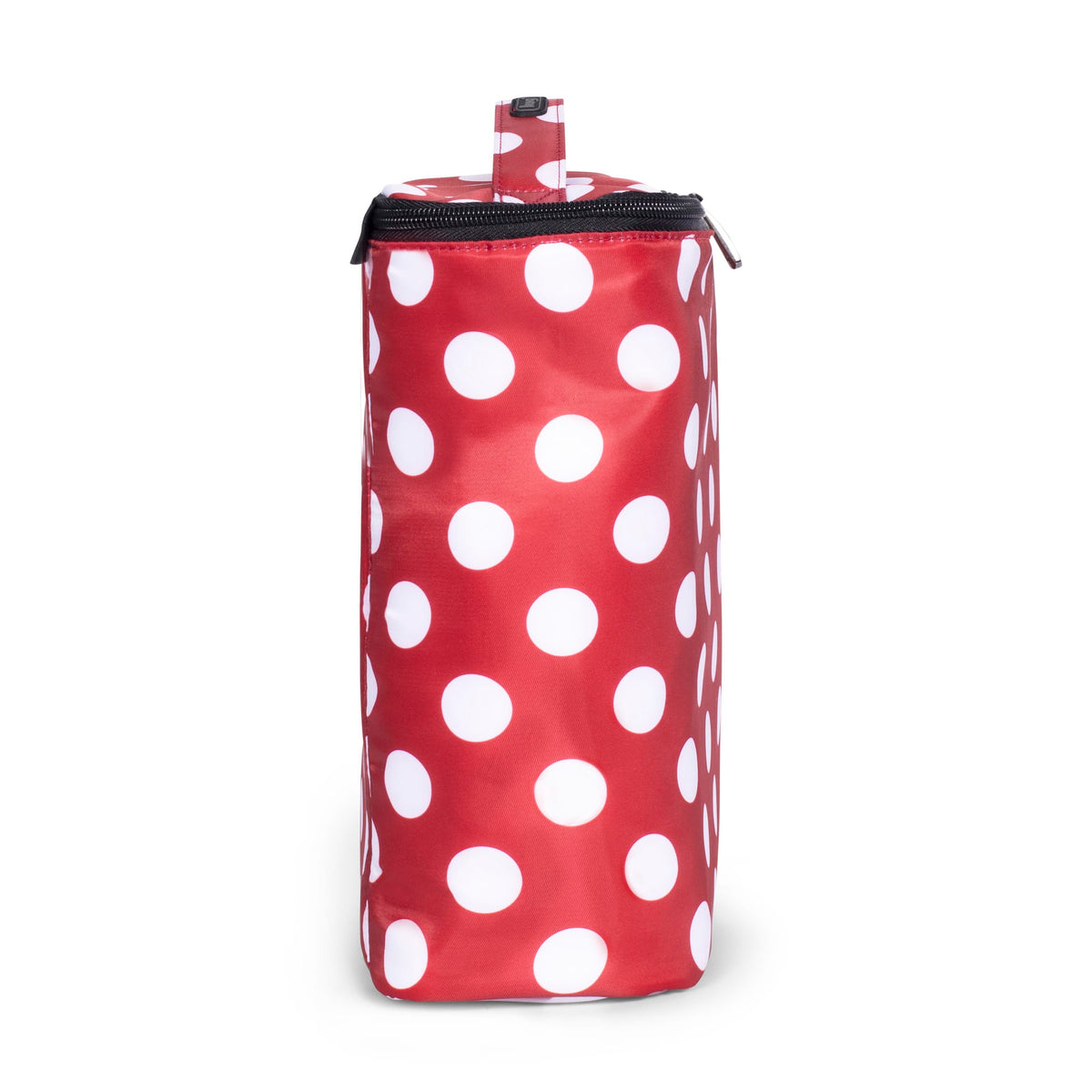 Dolly Tall Cosmetic Case - CRIMSON LARGE DOT - Dolly-Tall_CrimsonLgDot_03