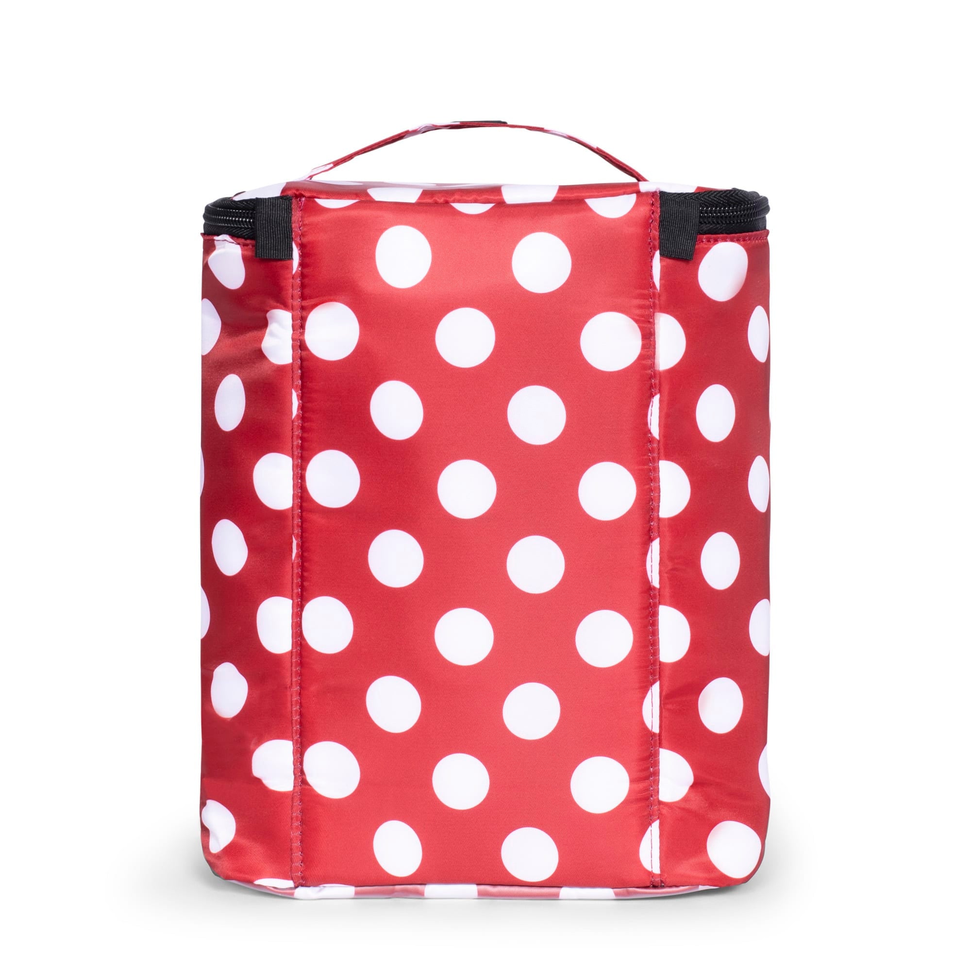 Dolly Tall Cosmetic Case - CRIMSON LARGE DOT - Dolly-Tall_CrimsonLgDot_04