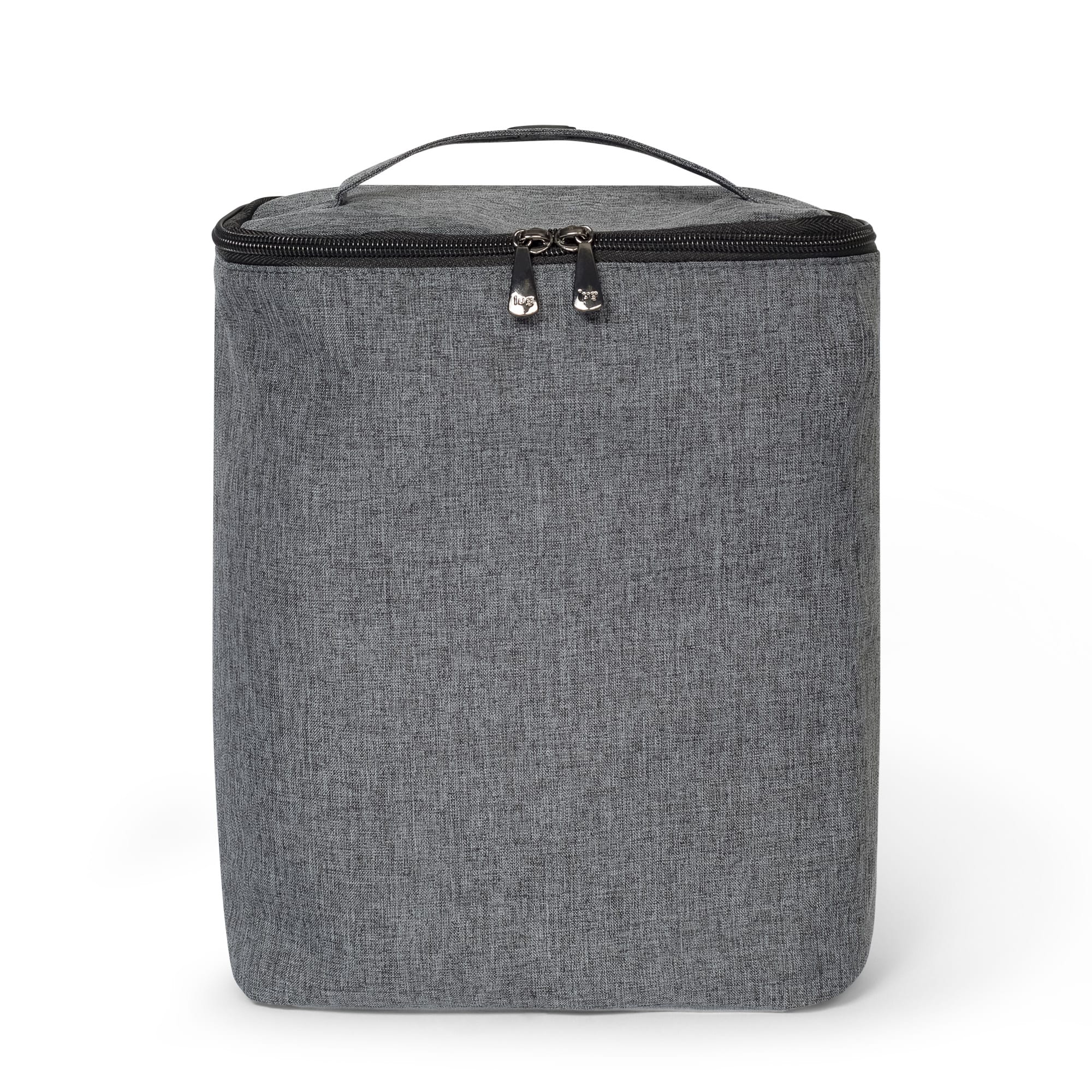 Dolly Tall Cosmetic Case - HEATHER GREY - Dolly-Tall_HeatherGrey_01