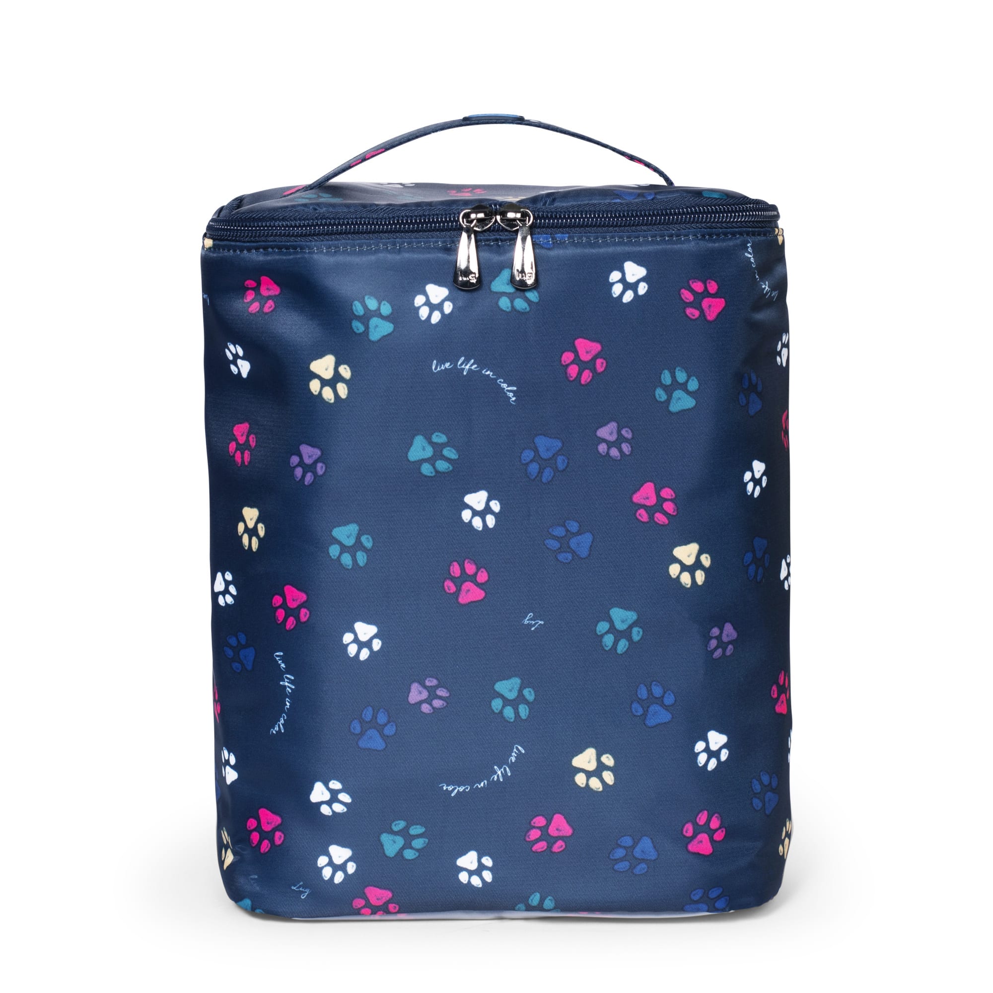 Dolly Tall Cosmetic Case - PAWS NAVY - Dolly-Tall_PawsNavy_01