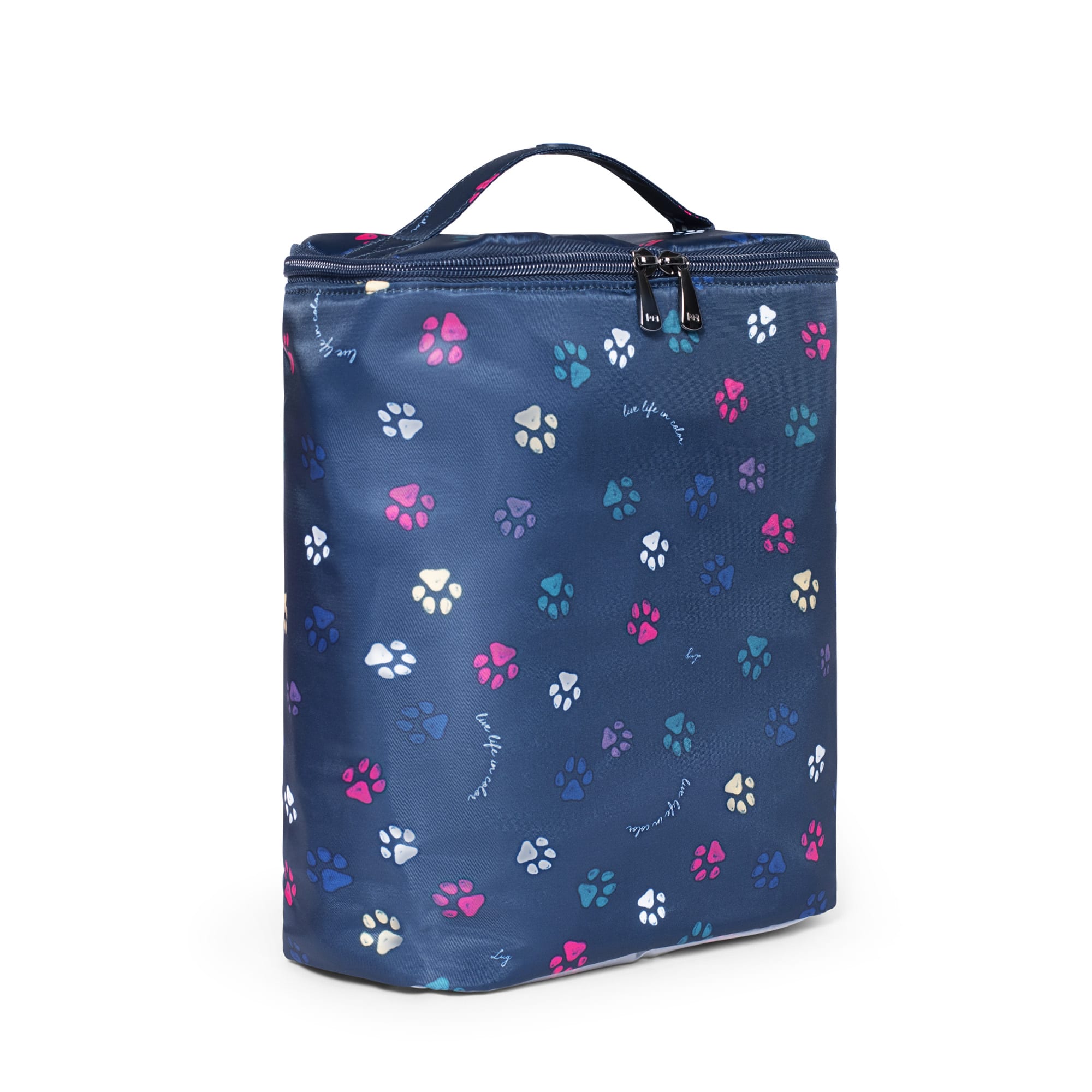 Dolly Tall Cosmetic Case - PAWS NAVY - Dolly-Tall_PawsNavy_02