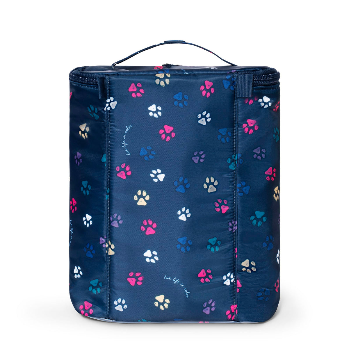 Dolly Tall Cosmetic Case - PAWS NAVY - Dolly-Tall_PawsNavy_04