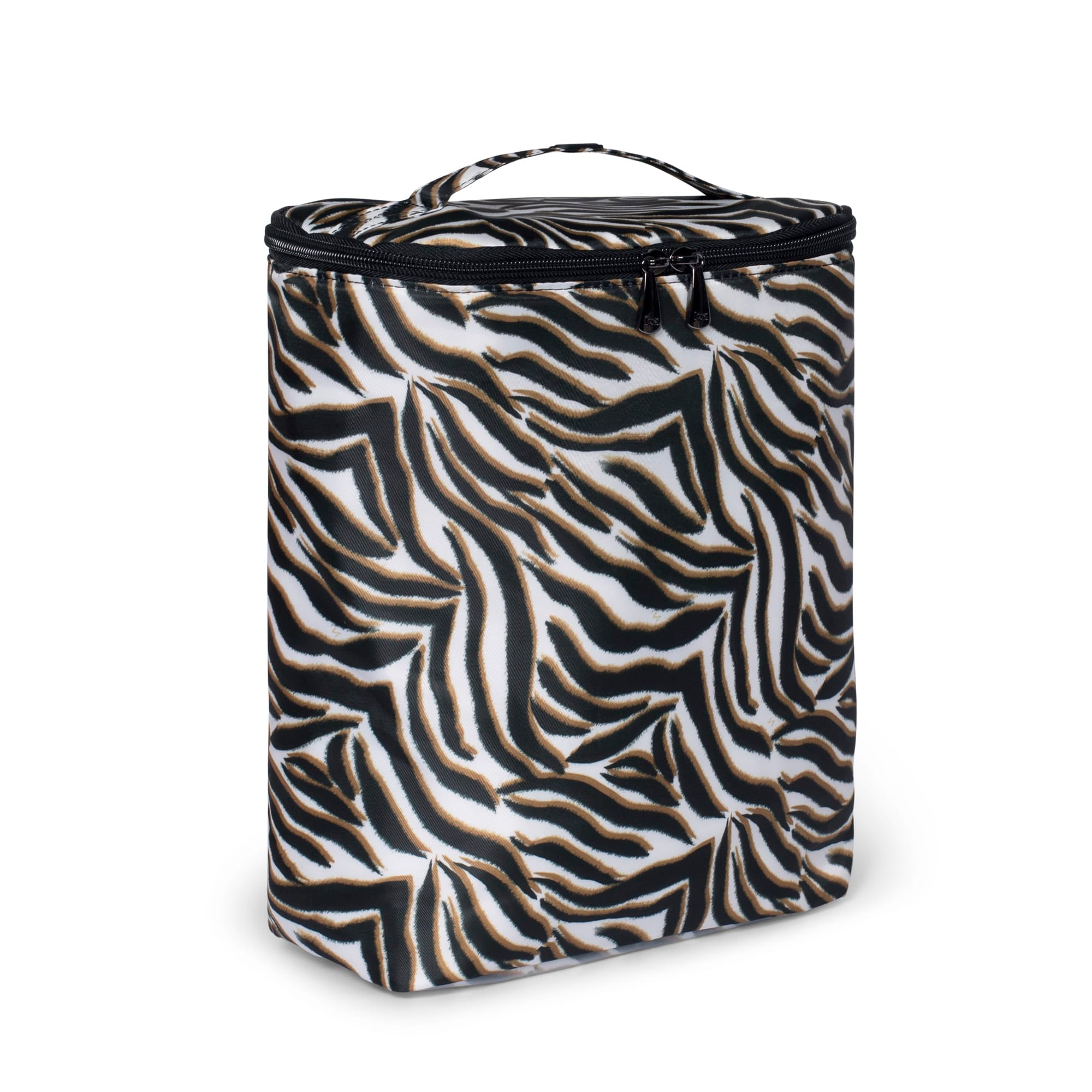 Dolly Tall Cosmetic Case - ZEBRA SAND - Dolly-Tall_ZebraSand_02
