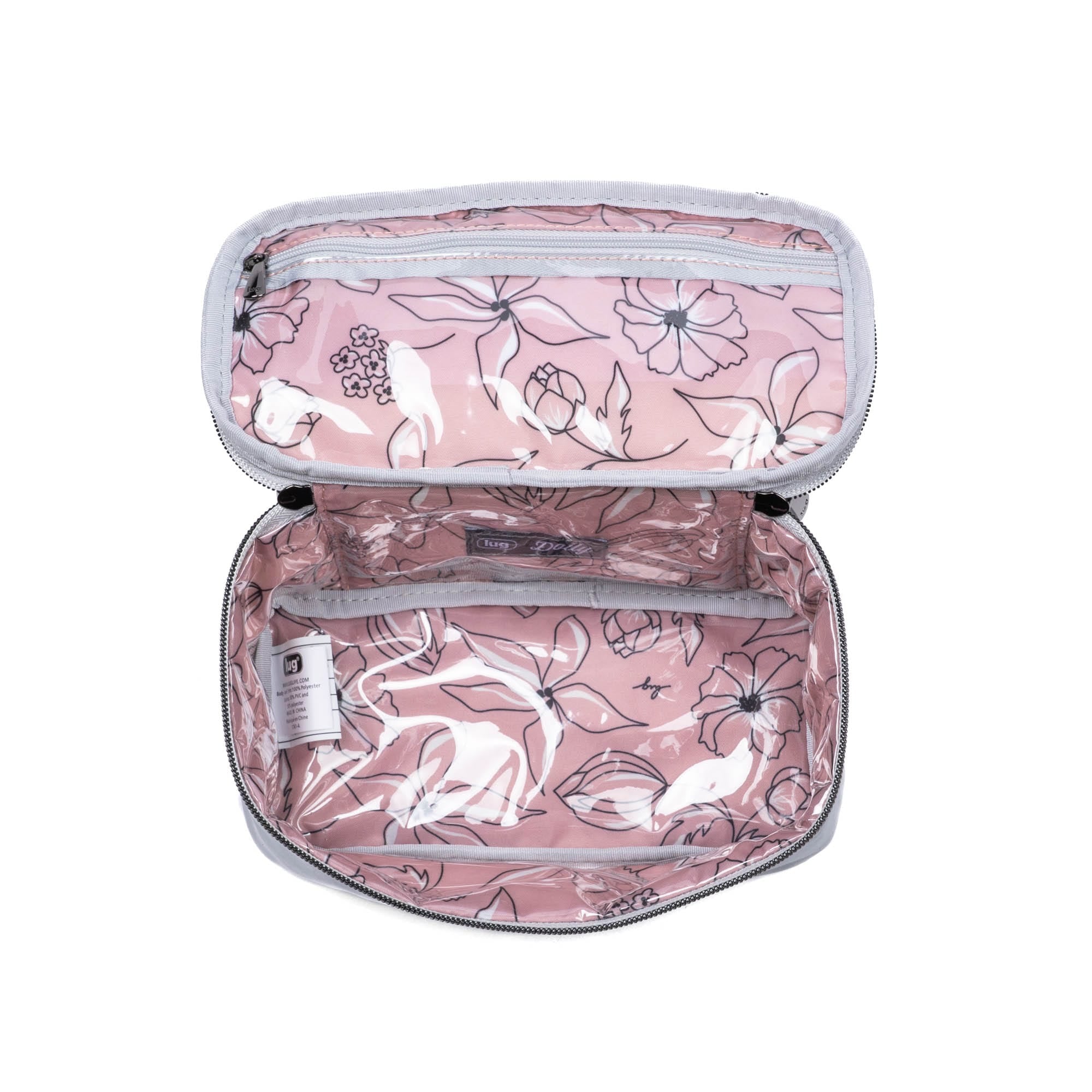 Dolly Short SE Cosmetic Case - METALLIC SILVER - DollyShort_MetallicSilver_05_7d729800-6700-4fb7-9f84-857b79141523