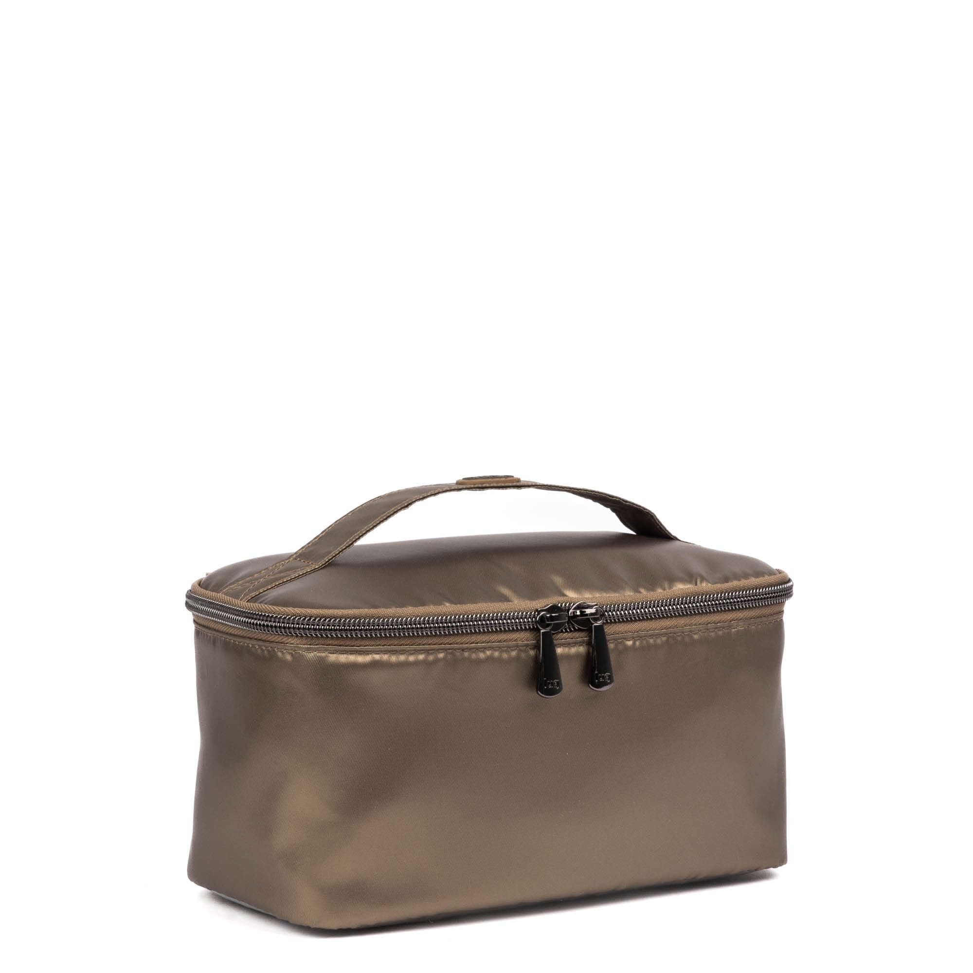 Dolly Short SE Cosmetic Case - METALLIC WALNUT - DollyShort_MetallicWalnut_02_be36847f-83c2-4a82-bbb2-7356399d9b23