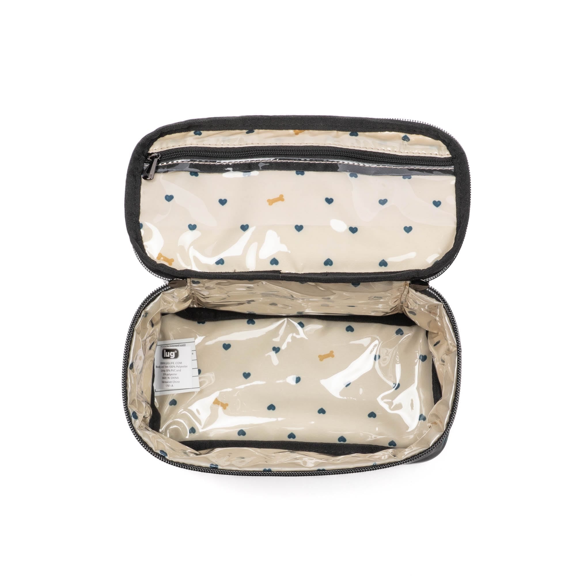 Dolly Short SE Cosmetic Case - PAWS BLACK - DollyShort_PawsBlack_05_ac006951-56bc-42cb-b4b4-8105c500a5db