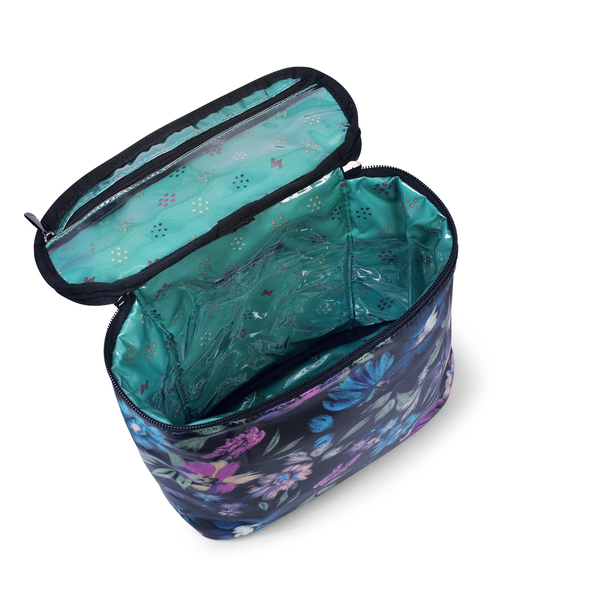 Dolly Cosmetic Case - BLOOM BLACK - Dolly_BloomBlack_05