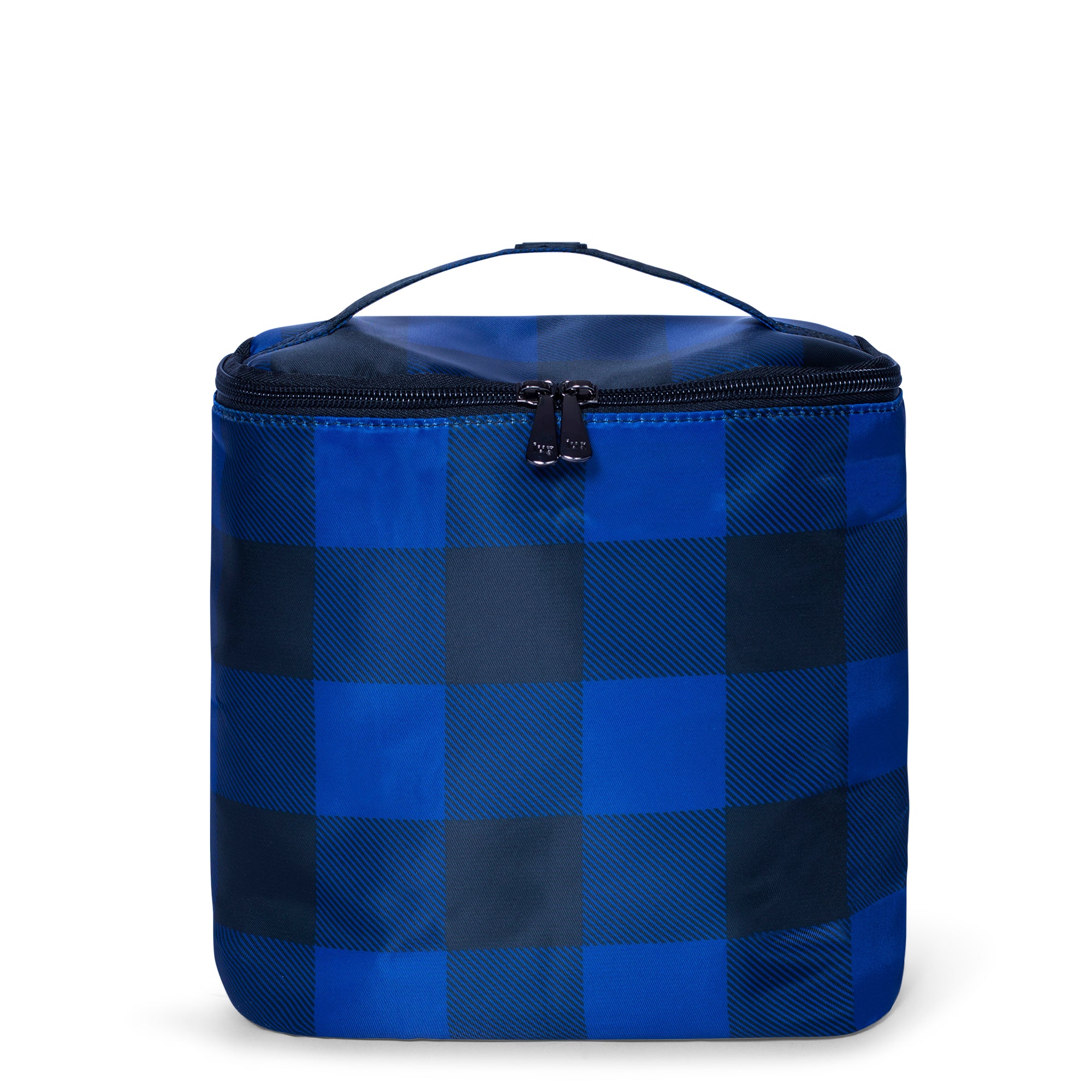 Dolly Cosmetic Case - BUFFALO CHECK BLUE - Dolly_BuffaloCheckBlue_01