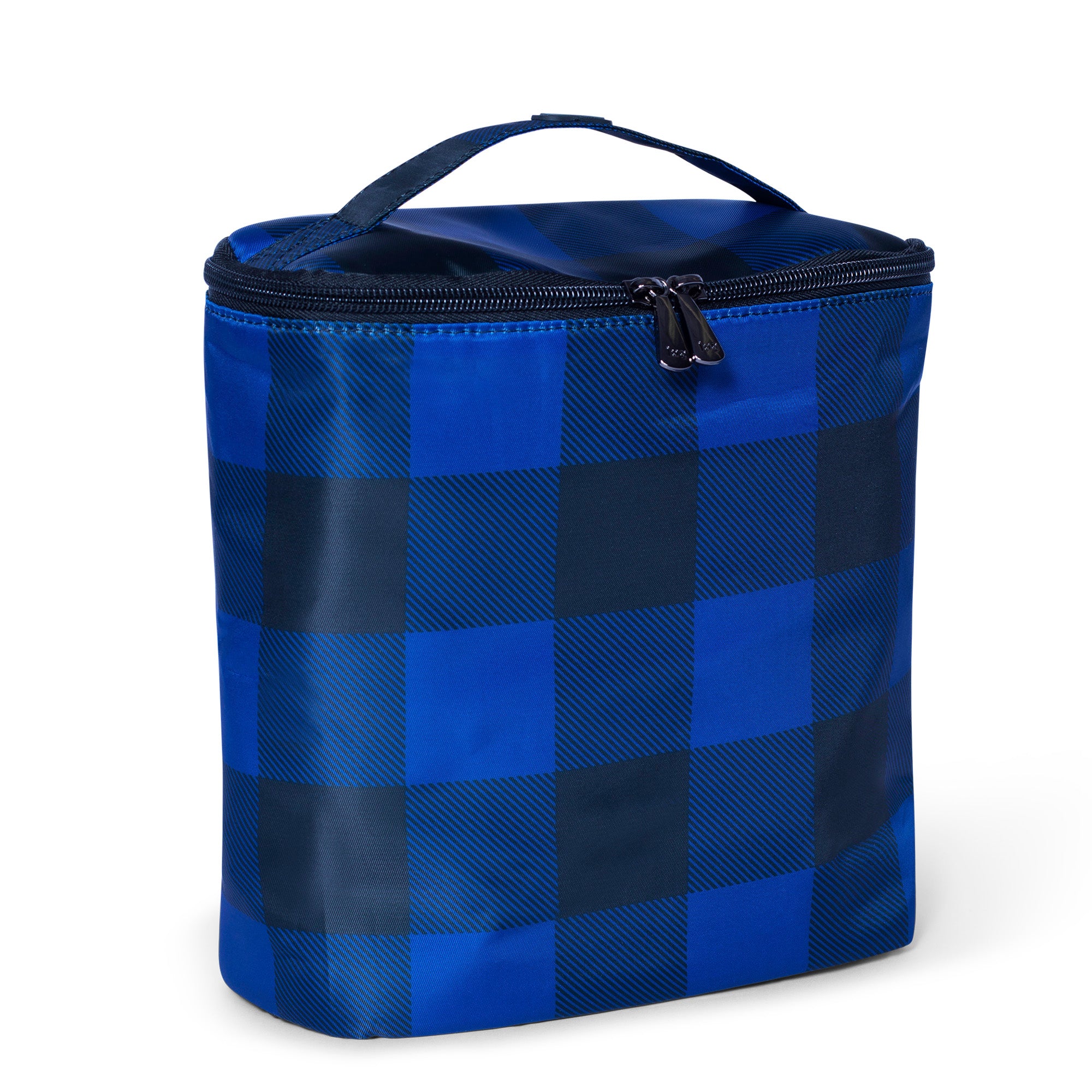 Dolly Cosmetic Case - BUFFALO CHECK BLUE - Dolly_BuffaloCheckBlue_02
