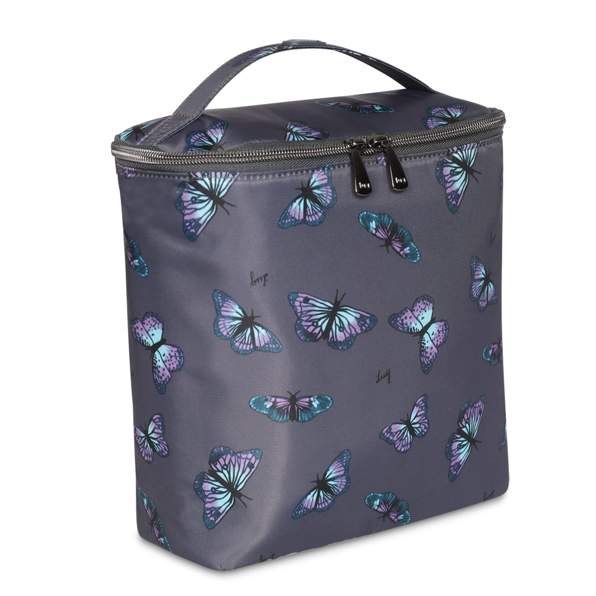 Dolly Cosmetic Case - BUTTERFLY GREY - Dolly_Butterfley_Grey_02_1