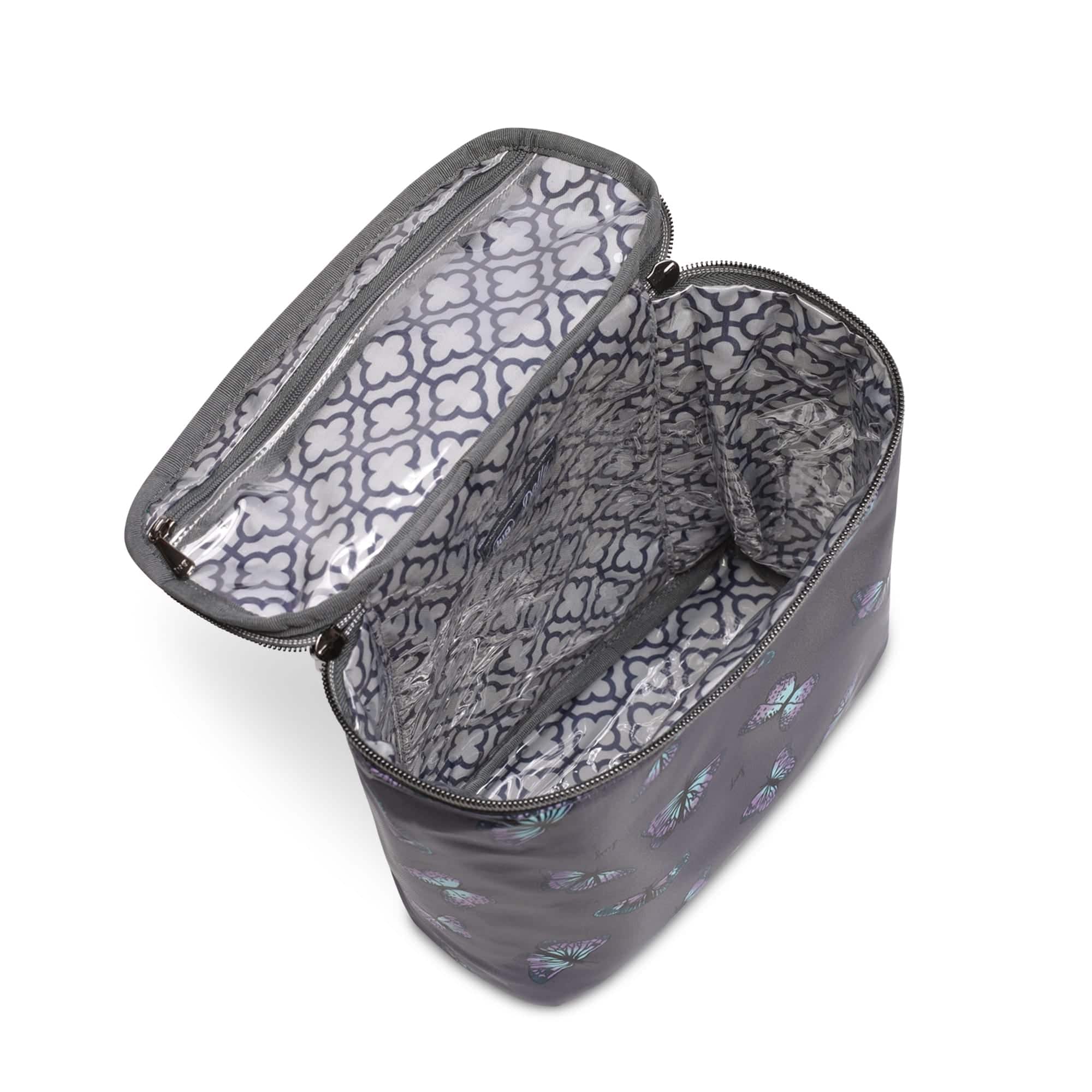 Dolly Cosmetic Case - BUTTERFLY GREY - Dolly_Butterfley_Grey_05_1