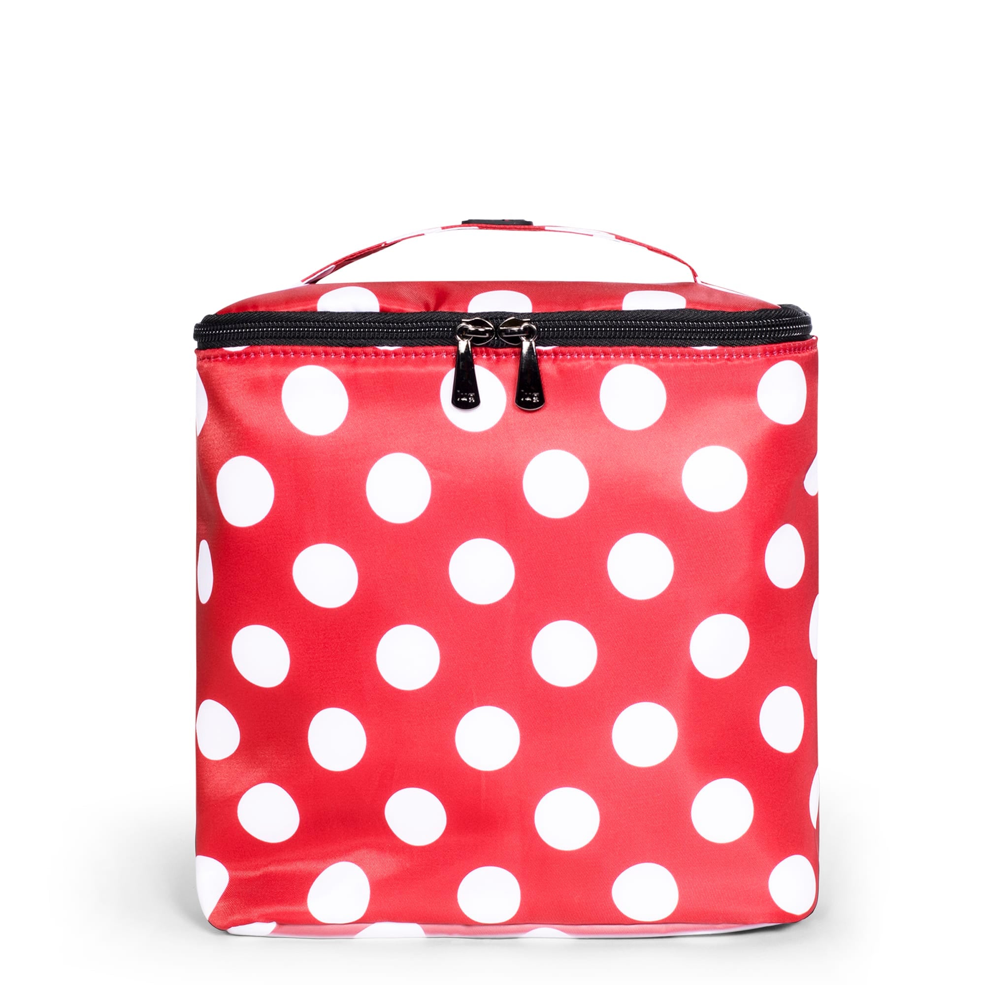 Dolly Cosmetic Case - CRIMSON LARGE DOT - Dolly_CrimsonLgDot_01
