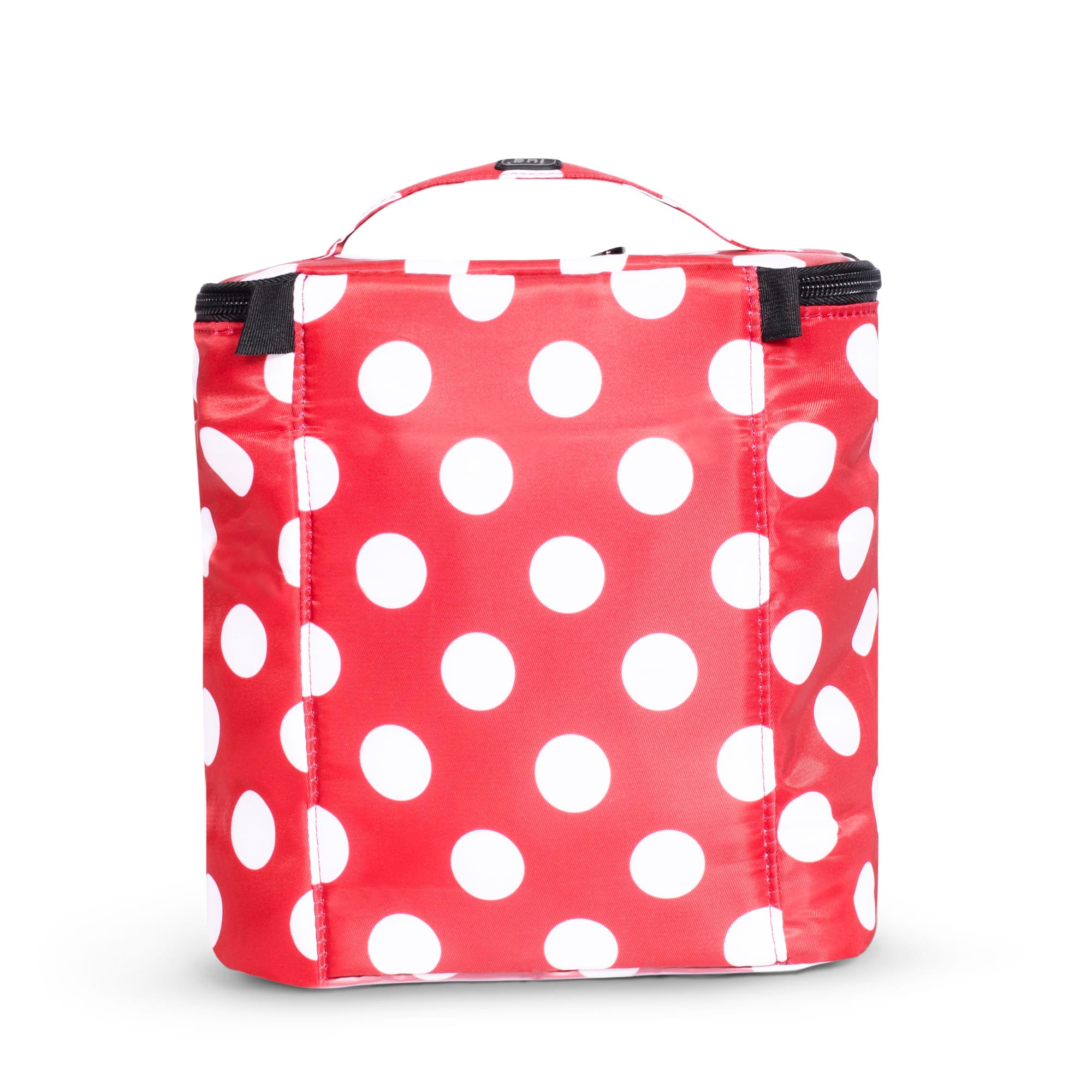 Dolly Cosmetic Case - CRIMSON LARGE DOT - Dolly_CrimsonLgDot_04