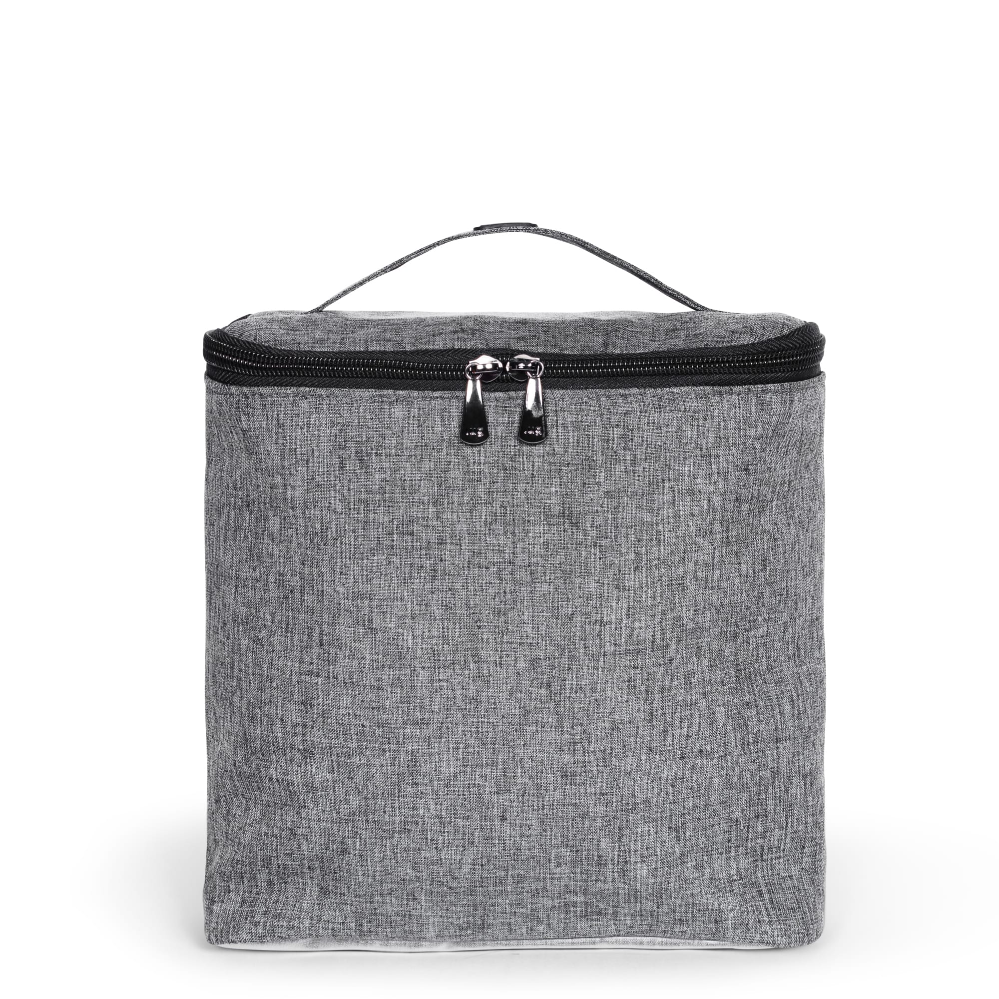 Dolly Cosmetic Case - HEATHER GREY - Dolly_HeatherGrey_01