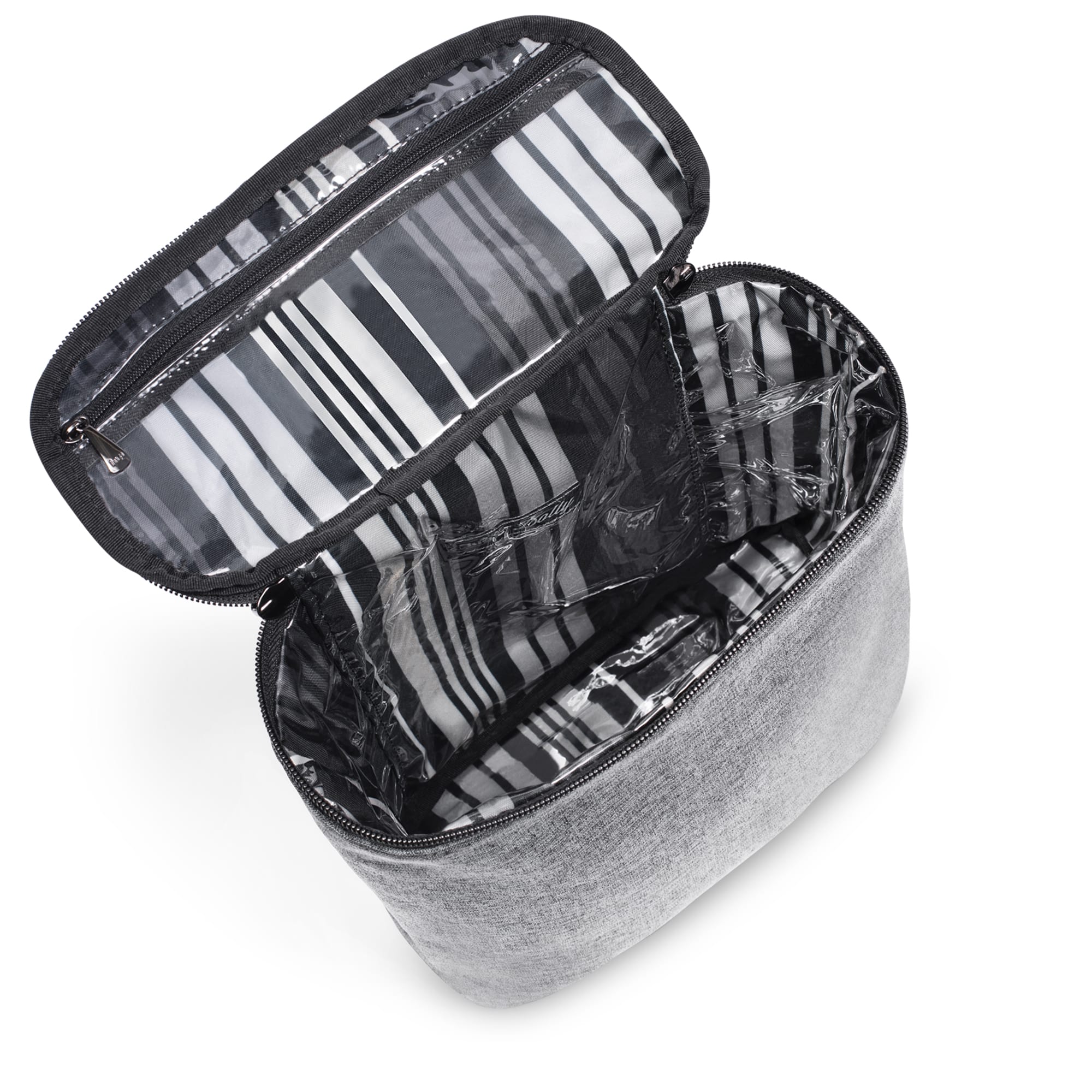 Dolly Cosmetic Case - HEATHER GREY - Dolly_HeatherGrey_05