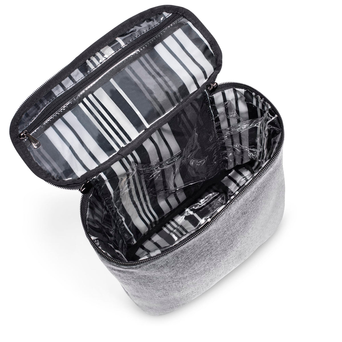 Dolly Cosmetic Case - HEATHER GREY - Dolly_HeatherGrey_05