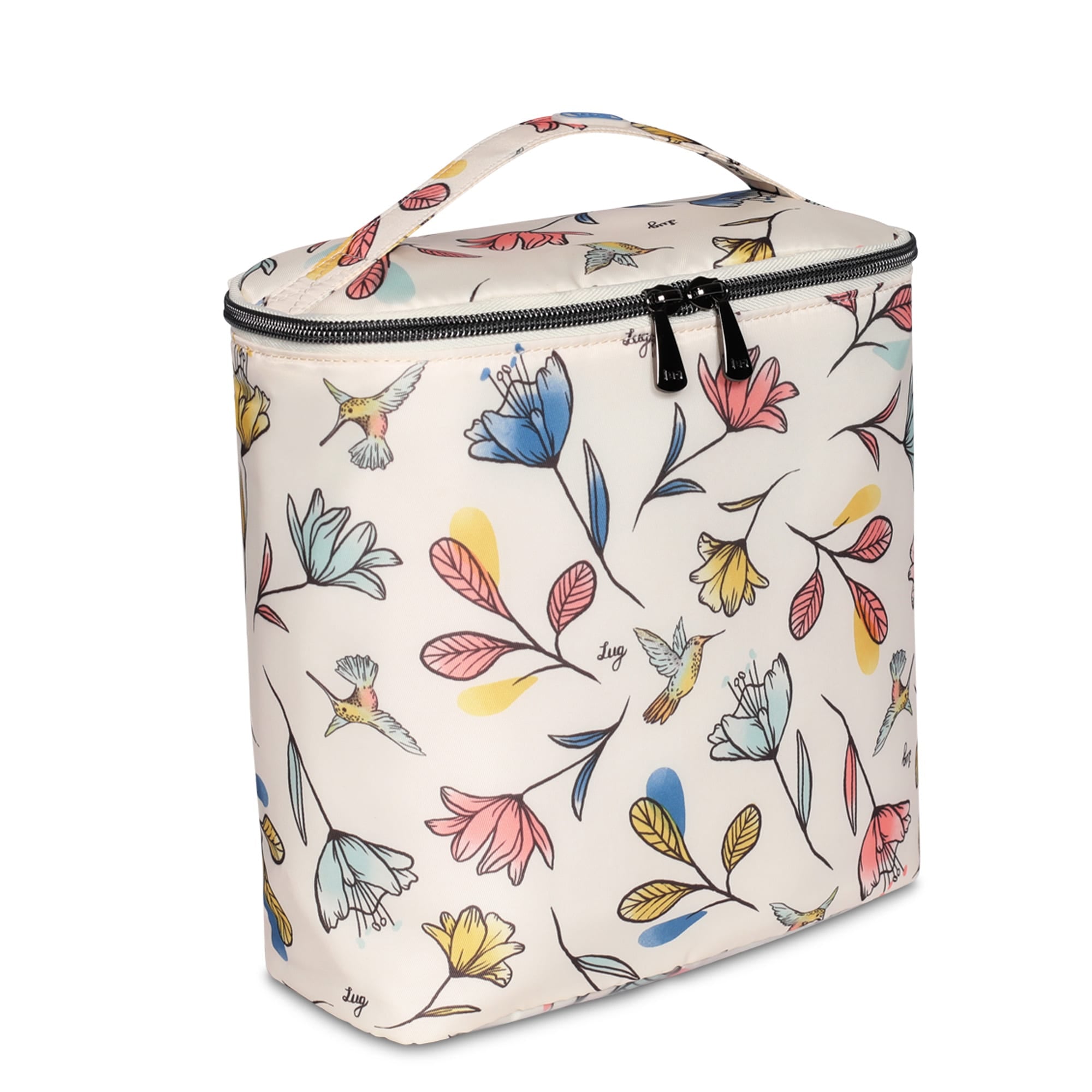 Dolly Cosmetic Case - HUMMINGBIRD FLORAL - Dolly_HummingbirdFloral_02