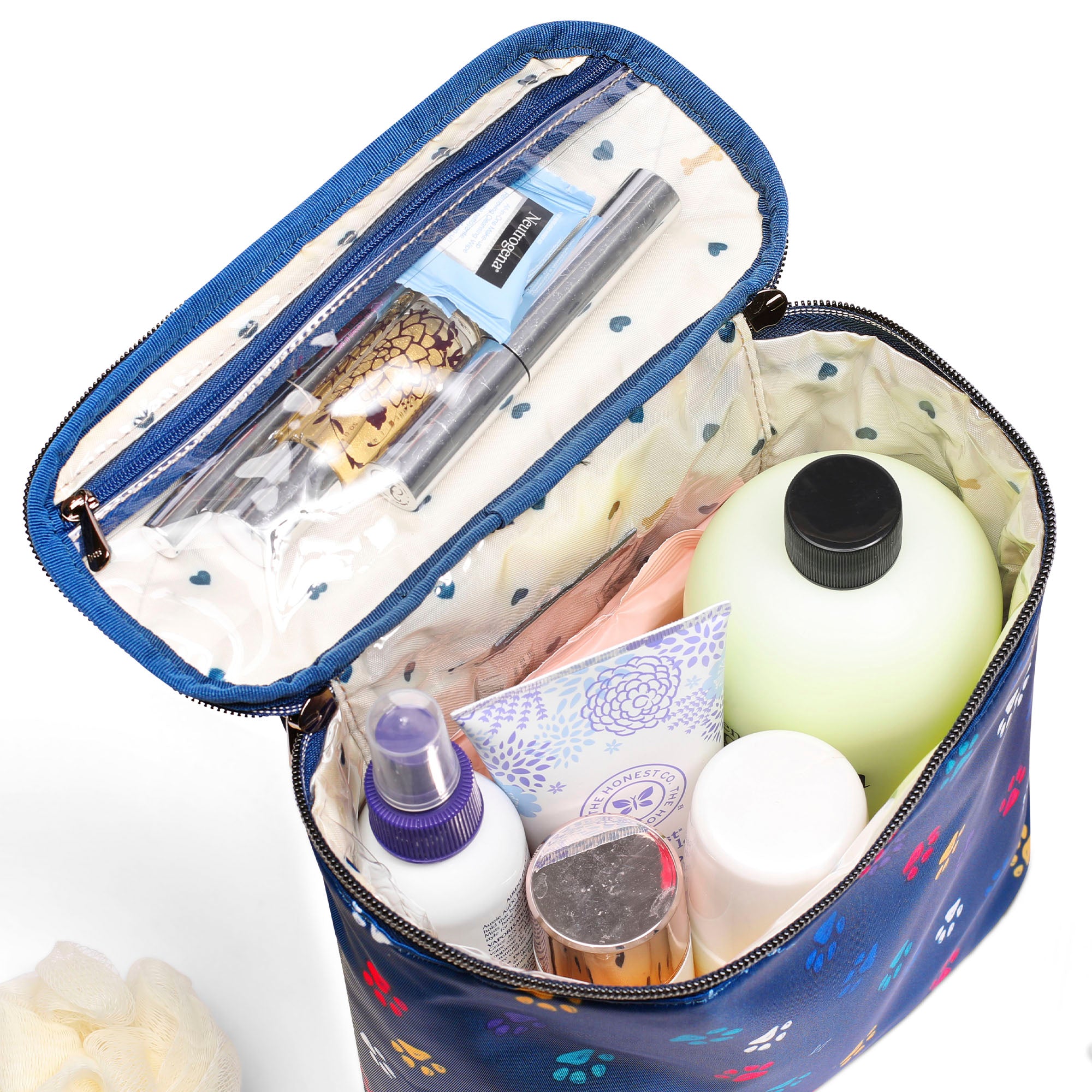 Dolly Cosmetic Case - - Dolly_PawsNavy_01_899288a6-8d28-49e7-8471-121899ca1e2e