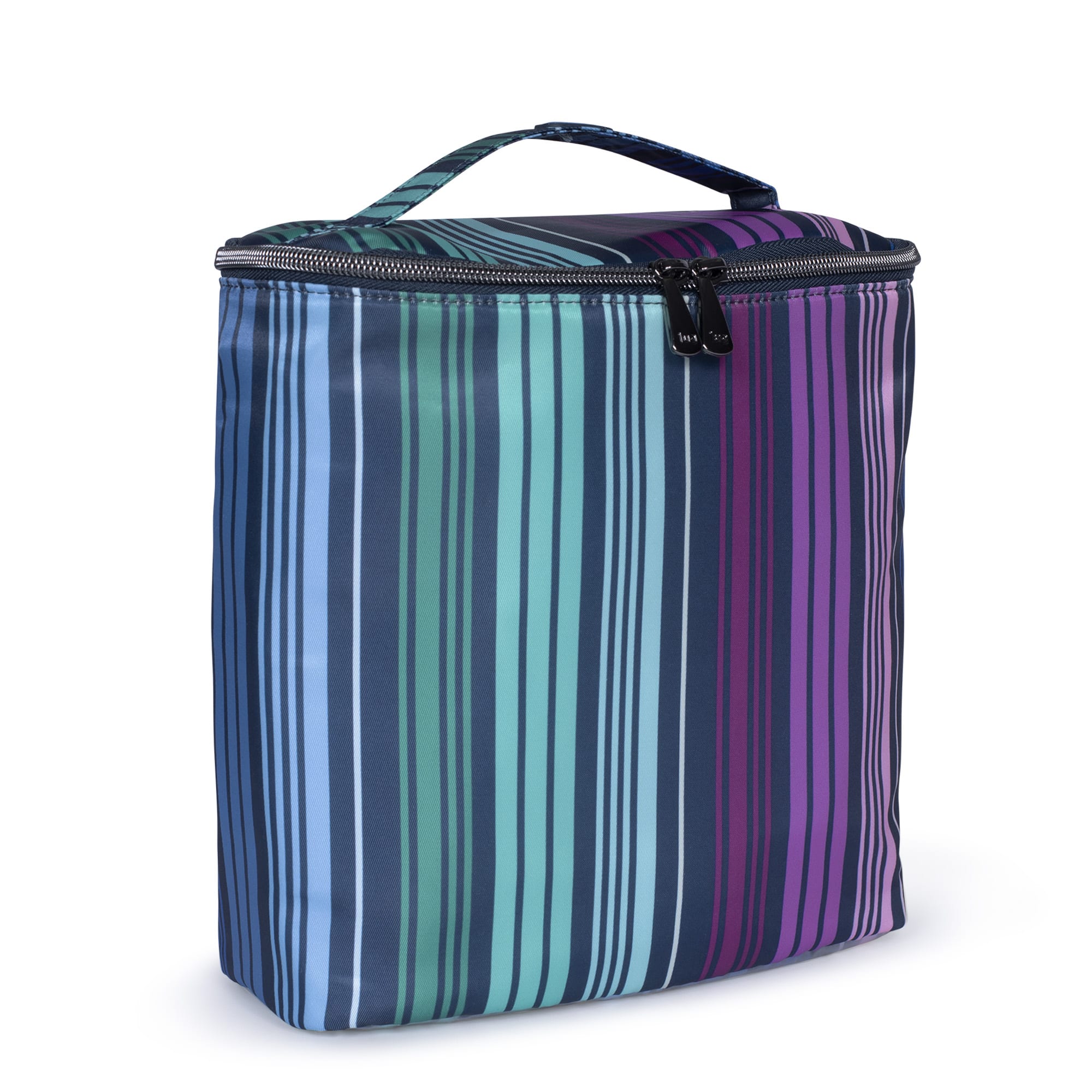 Dolly Cosmetic Case - LOVE STRIPE MULTI - Dolly_LoveStraps_02