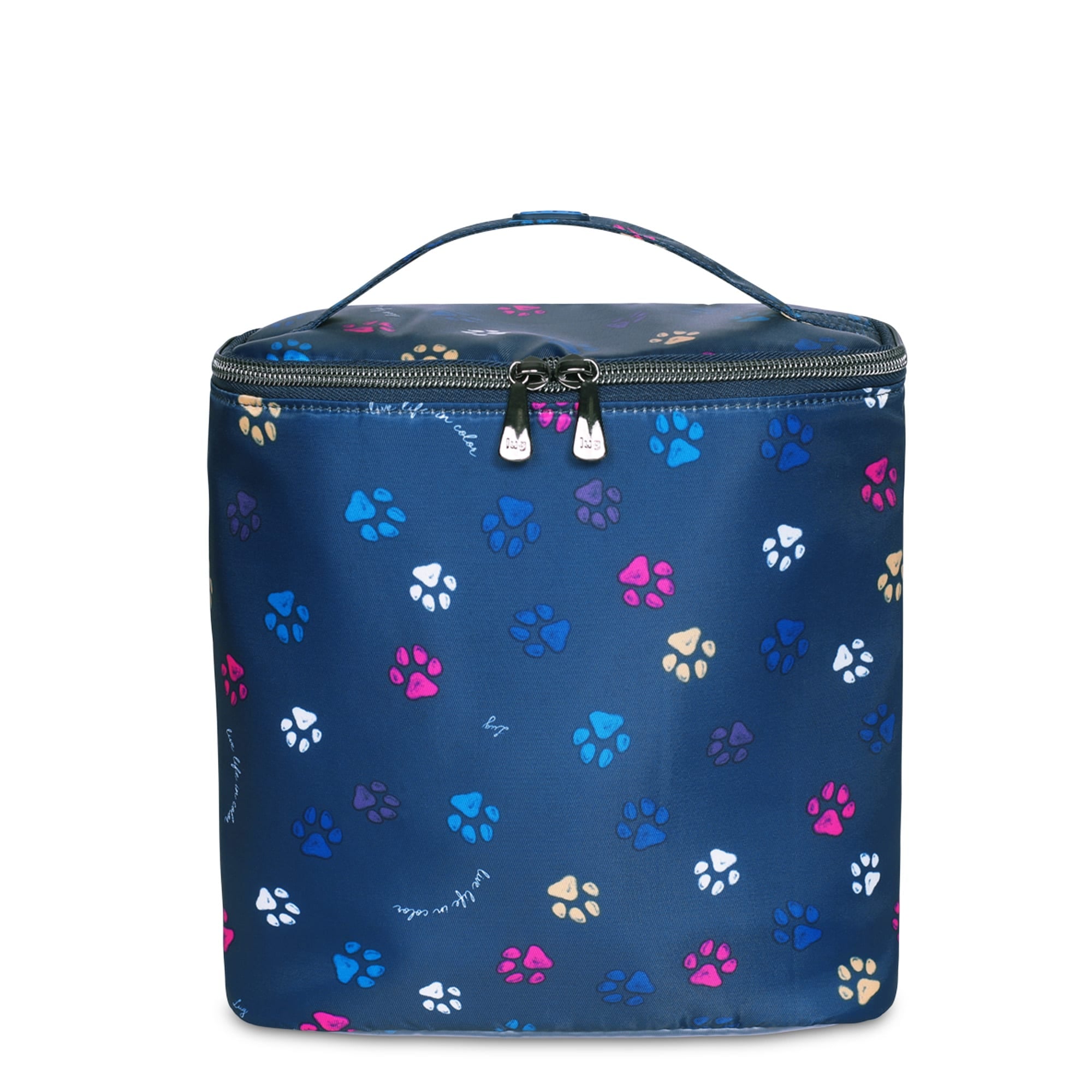 Dolly Cosmetic Case - PAWS NAVY - Dolly_Paws_Navy_01