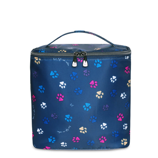 Dolly Cosmetic Case - PAWS NAVY - Dolly_Paws_Navy_01