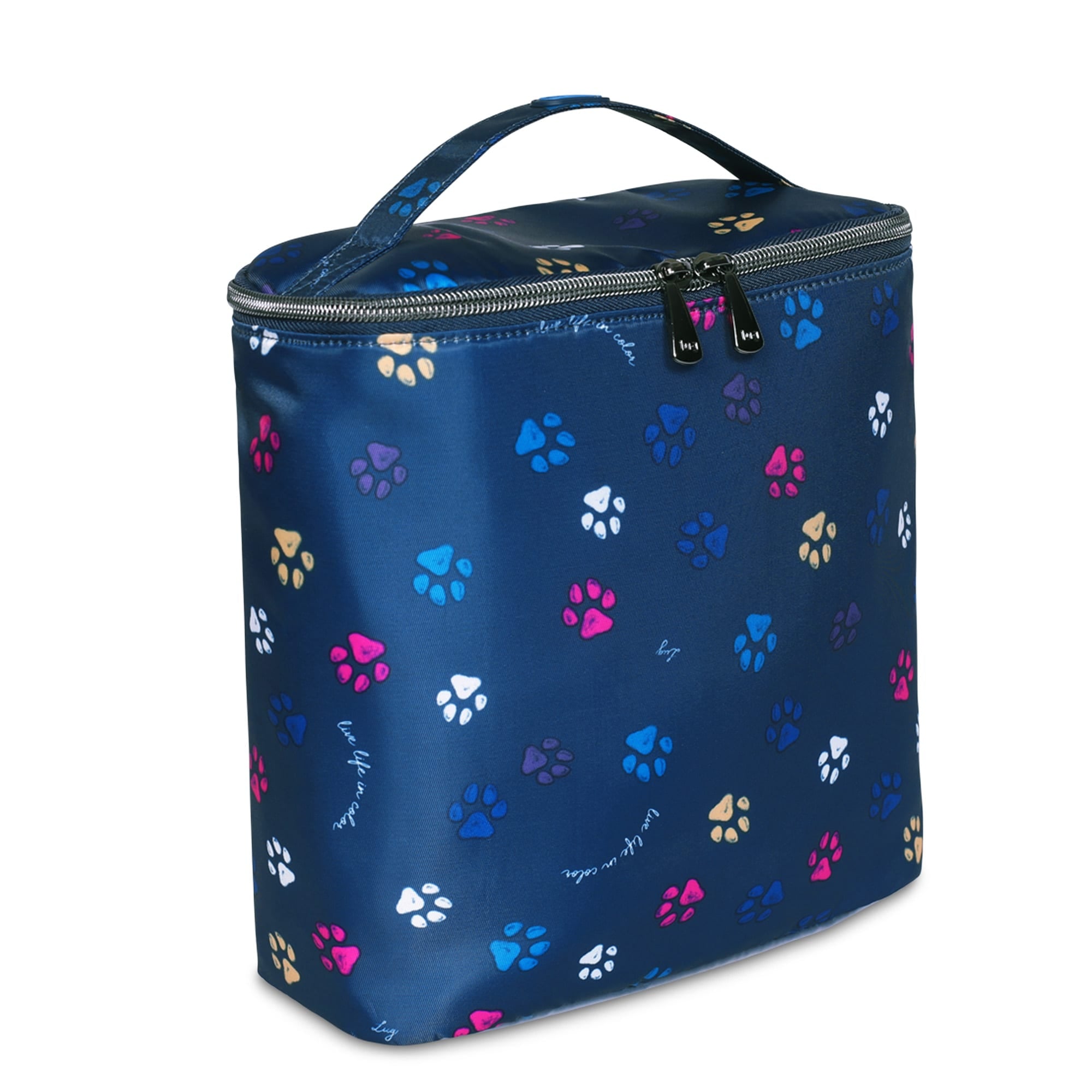Dolly Cosmetic Case - PAWS NAVY - Dolly_Paws_Navy_02