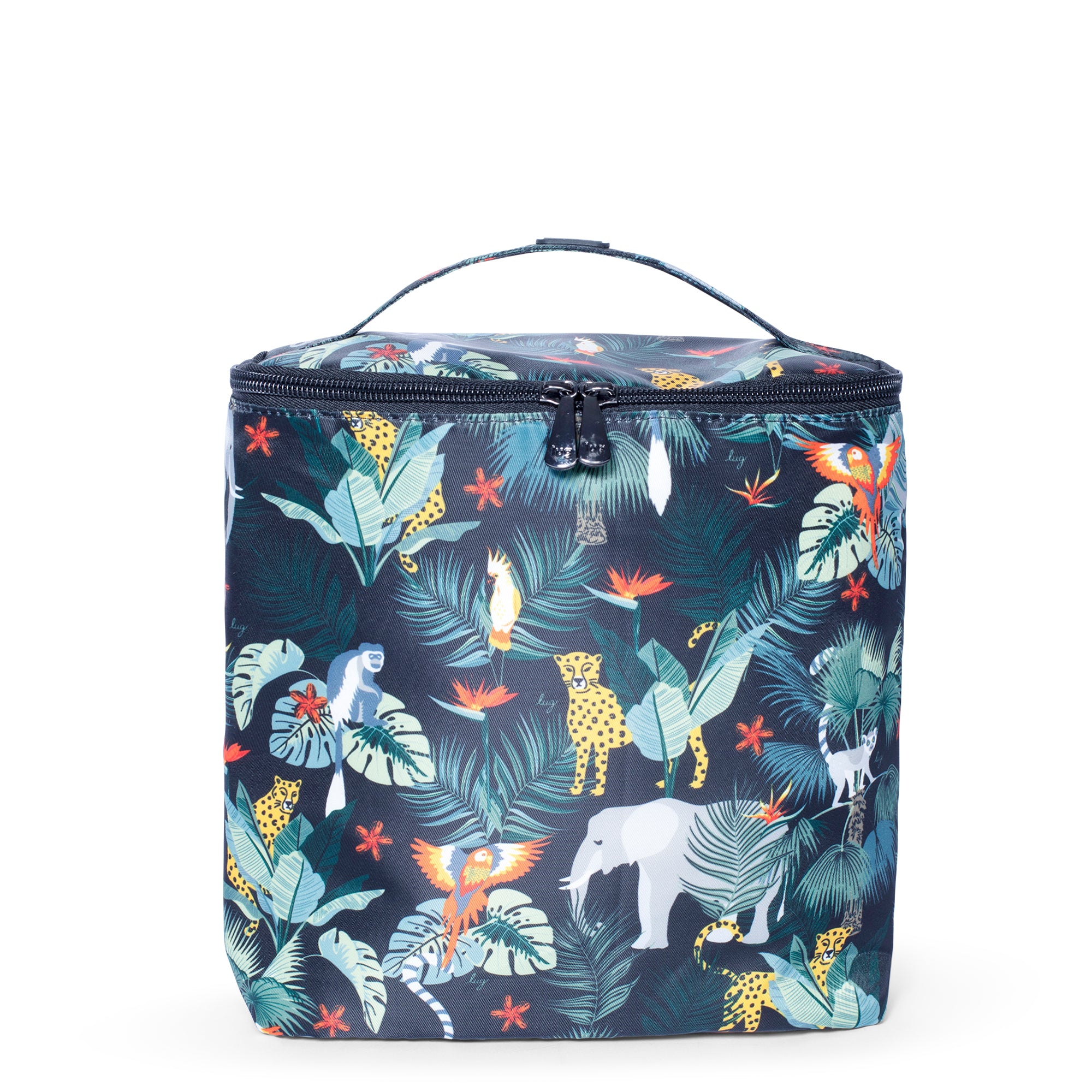 Dolly Cosmetic Case - WILDLIFE BLACK - Dolly_WildlifeBlack_01