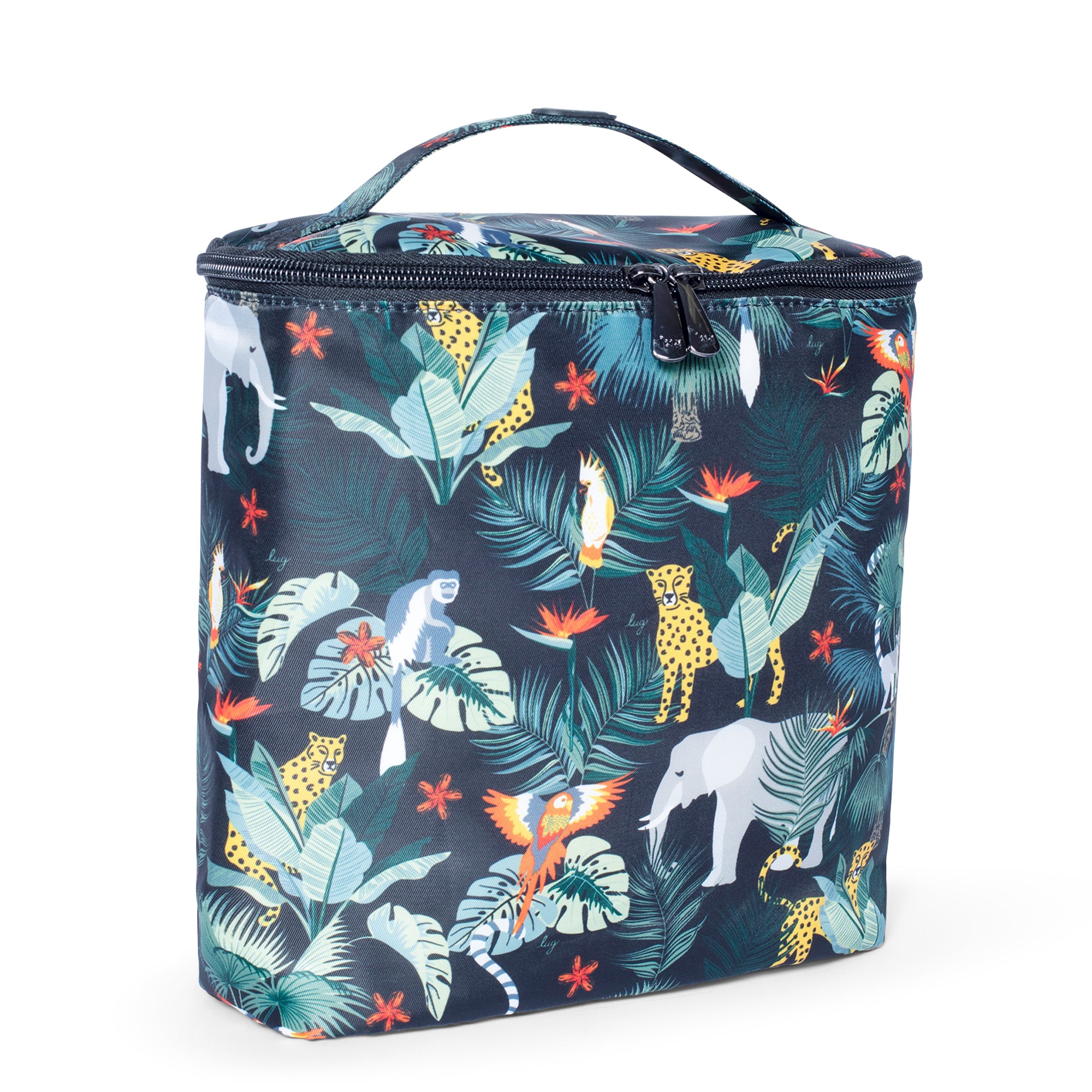 Dolly Cosmetic Case - WILDLIFE BLACK - Dolly_WildlifeBlack_02