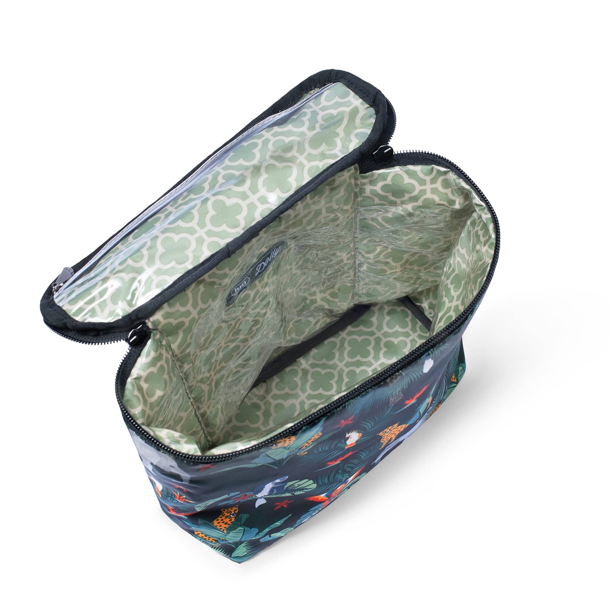 Dolly Cosmetic Case - WILDLIFE BLACK - Dolly_WildlifeBlack_05