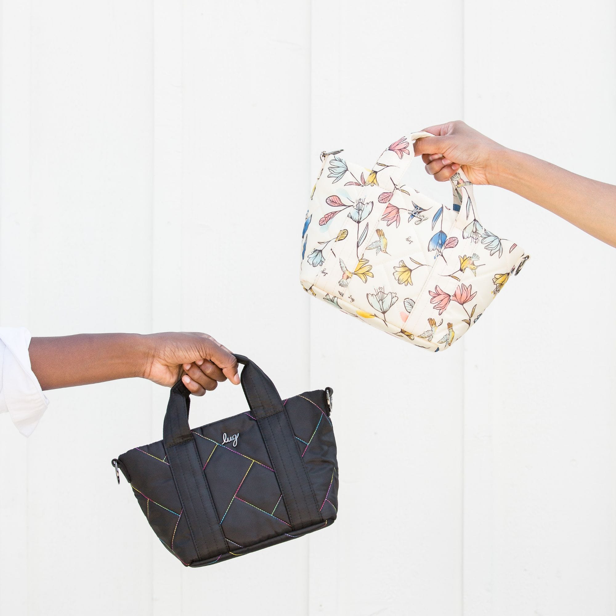 Dory Mini Crossbody Bag - HUMMINGBIRD FLORAL - DoryMini-HummingB-BlackRainbow_b123b8ab-b7ad-4b54-abbe-290e504b0db5