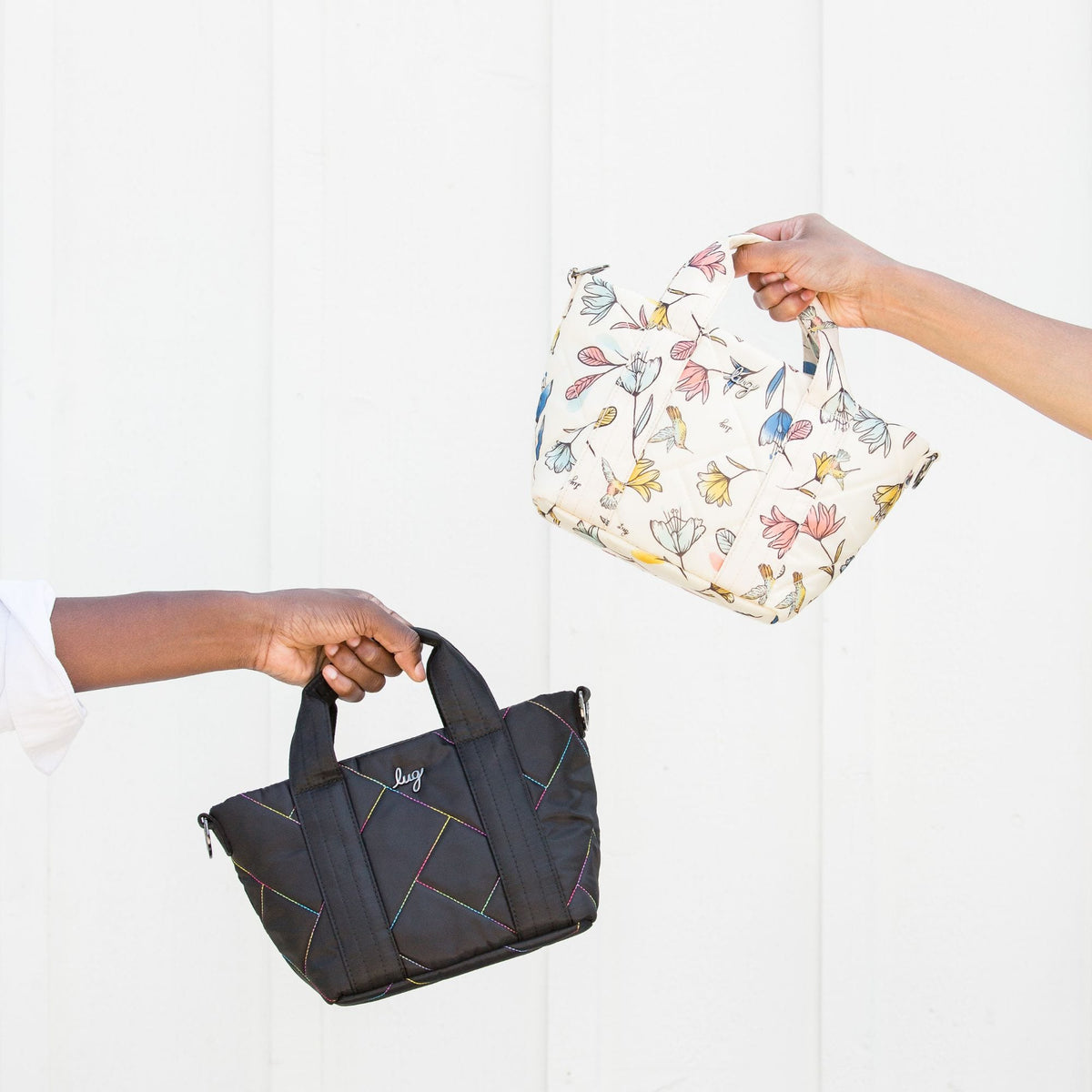 Dory Mini Crossbody Bag - HUMMINGBIRD FLORAL - DoryMini-HummingB-BlackRainbow_b123b8ab-b7ad-4b54-abbe-290e504b0db5