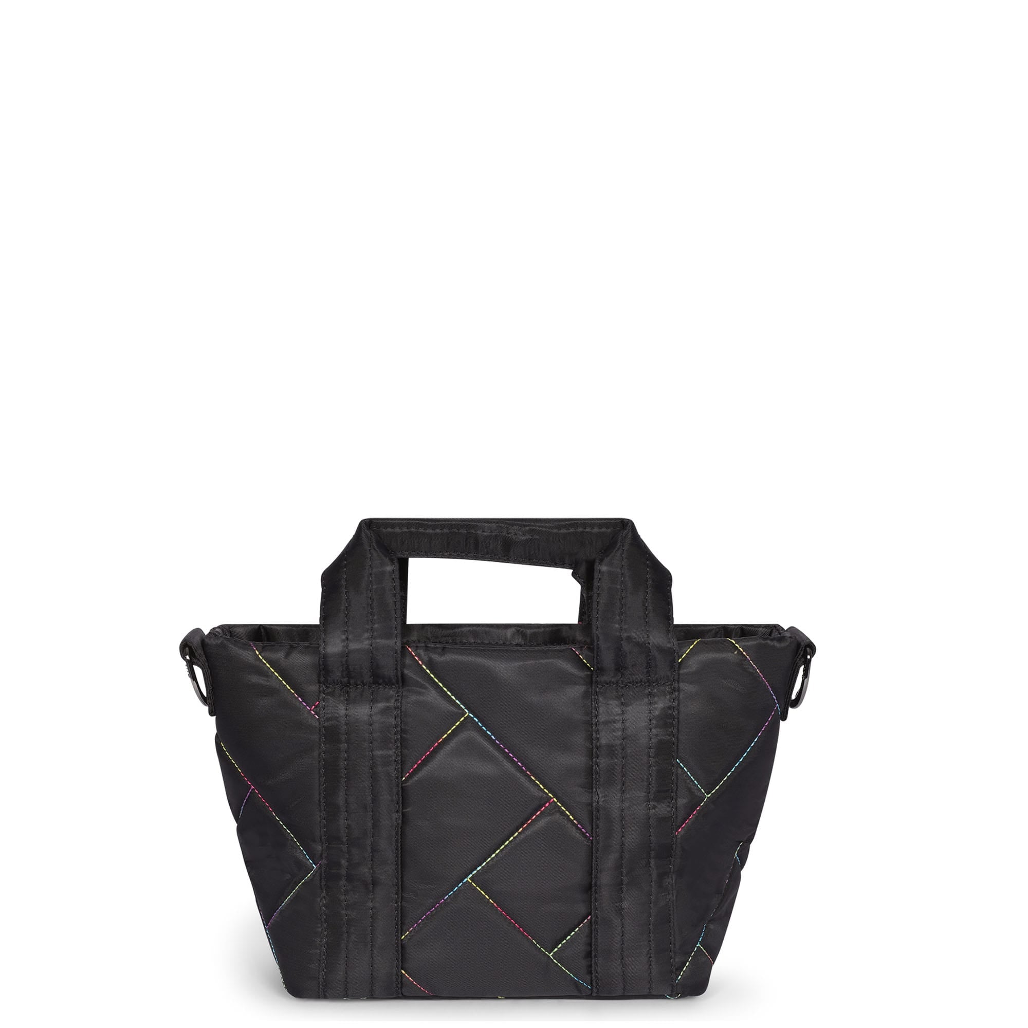 Dory Mini Crossbody Bag - BLACK RAINBOW STITCH - DoryMini_BlackRainbowStitch_04