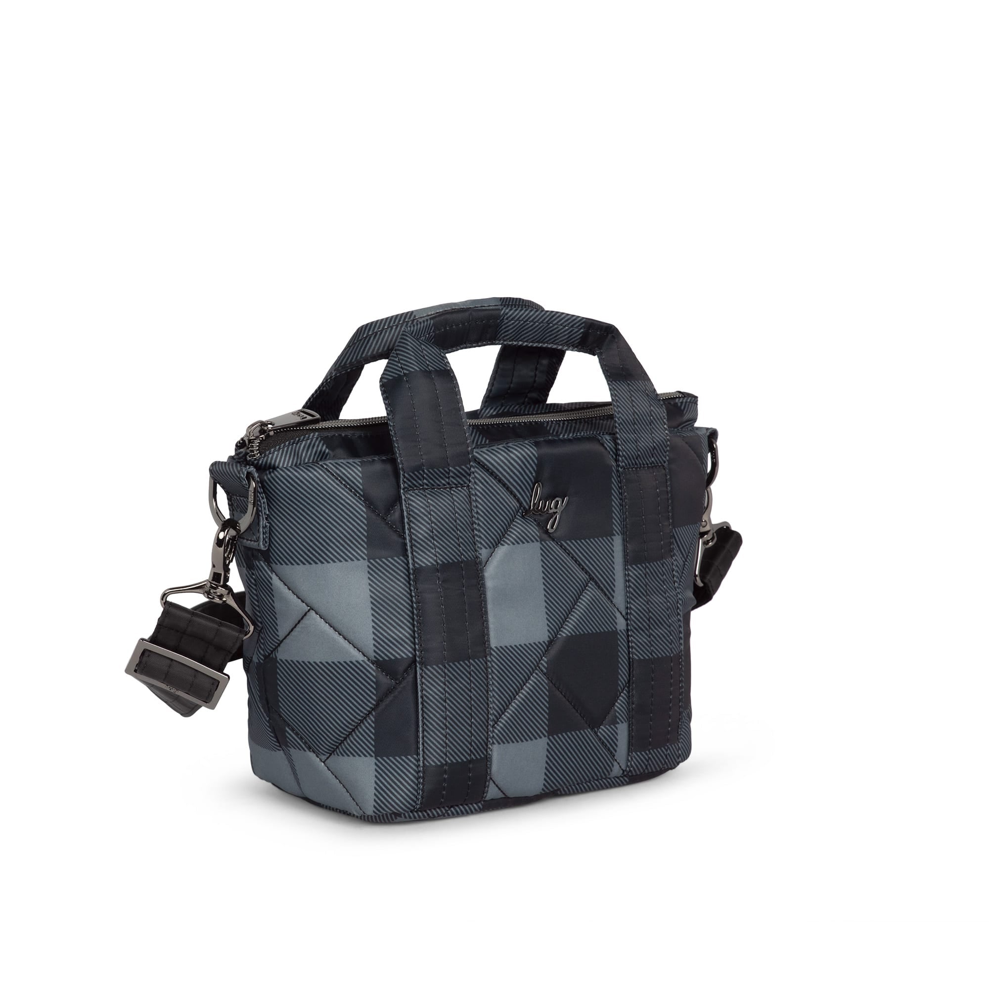 Dory Mini Crossbody Bag - BUFFALO CHECK GREY - DoryMini_Buffalo_Check_Grey_02